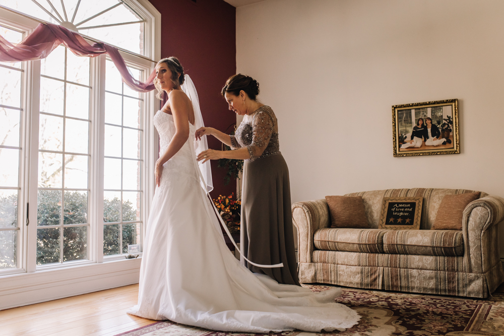 Gorgeous Wedding Dress Photos - Pennsylvania Fall Wedding - The Overwhelmed Bride Wedding Blog