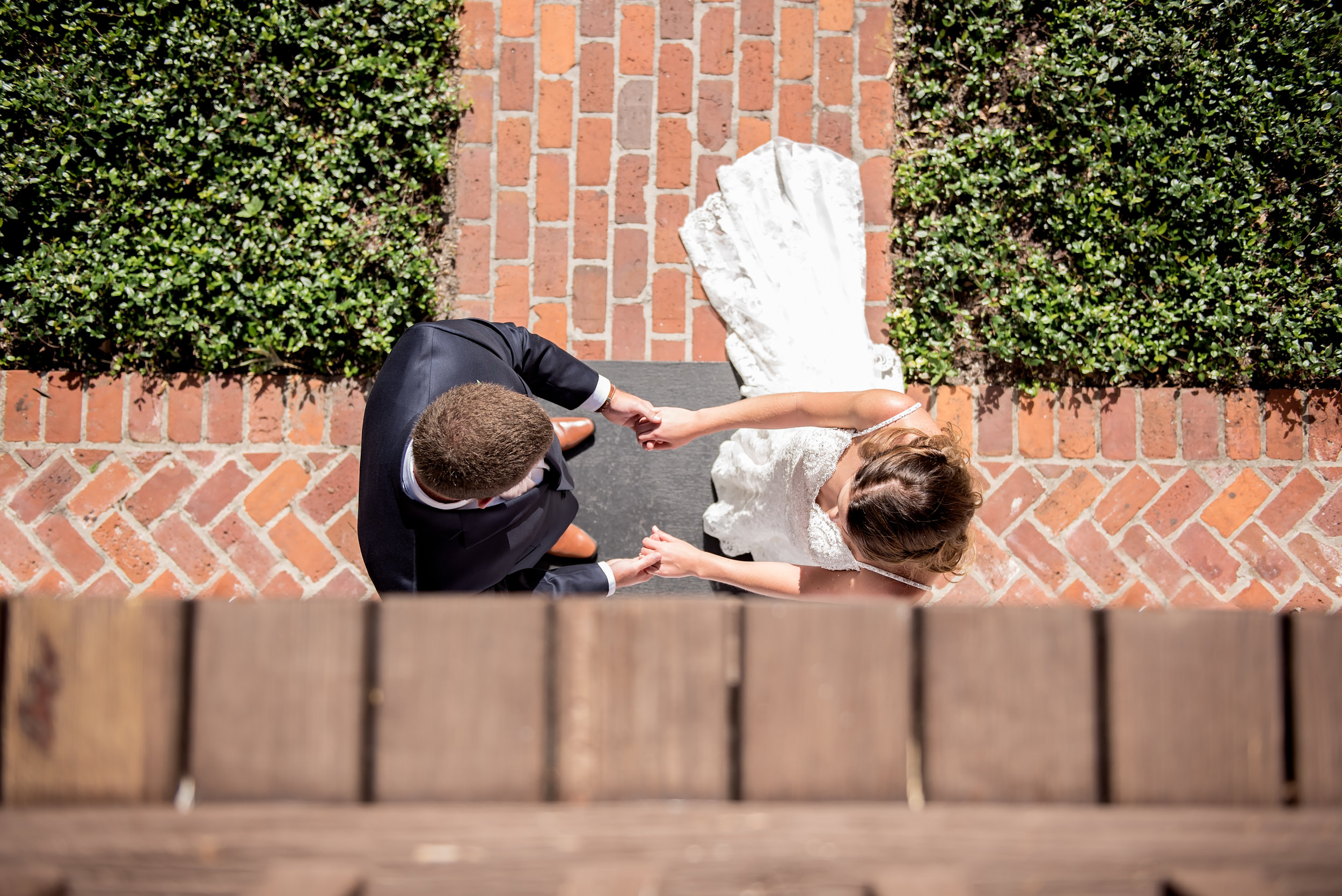 Unique Wedding Photos - Blush and White Wedding - Los Feliz Wedding