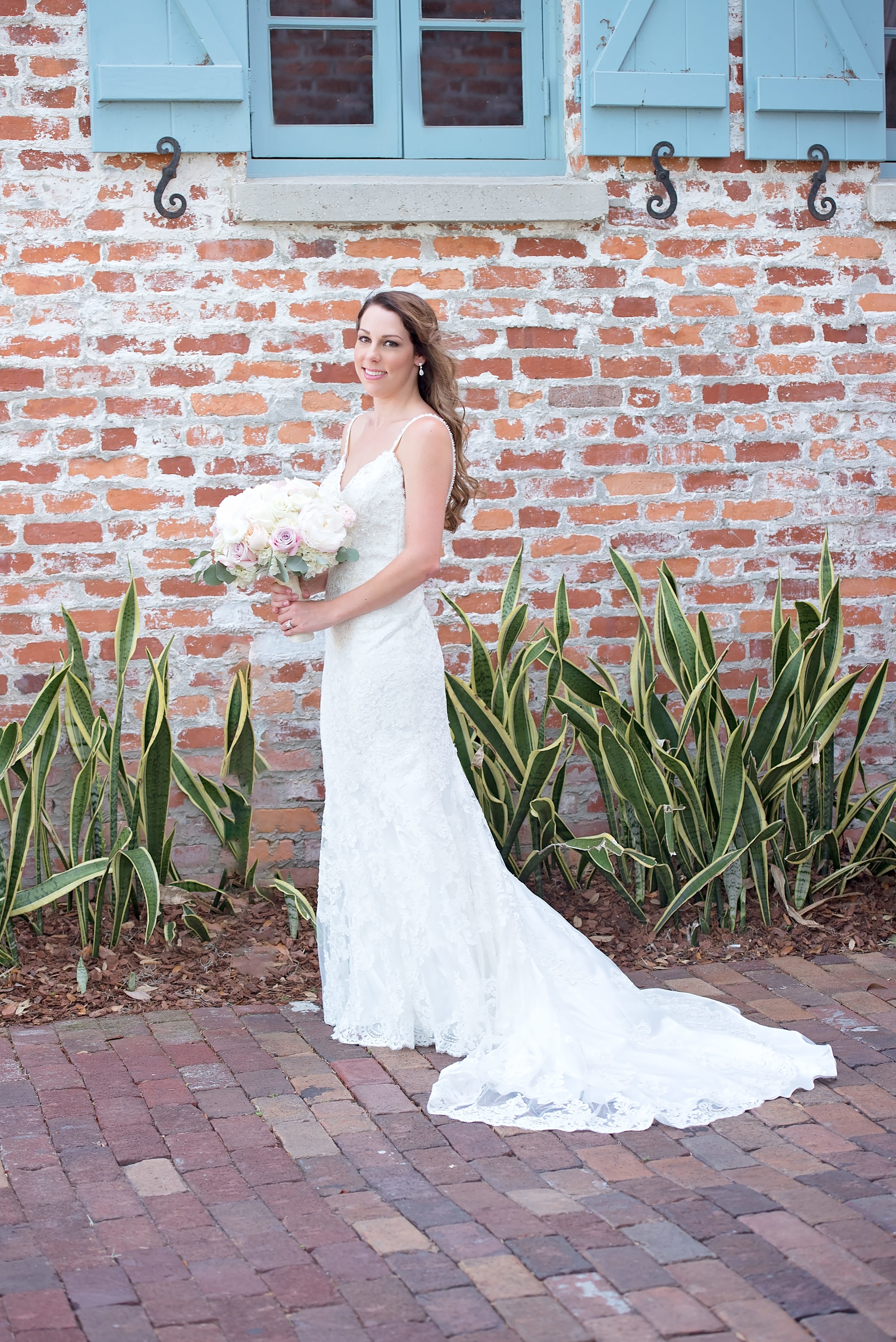 Blush and White Wedding Bouquet - Blush and White Wedding - Los Feliz Wedding