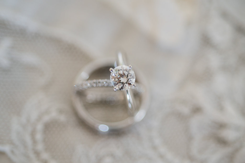 Solitaire Engagement Ring - Minimalist Wedding - Tampa Wedding Venue