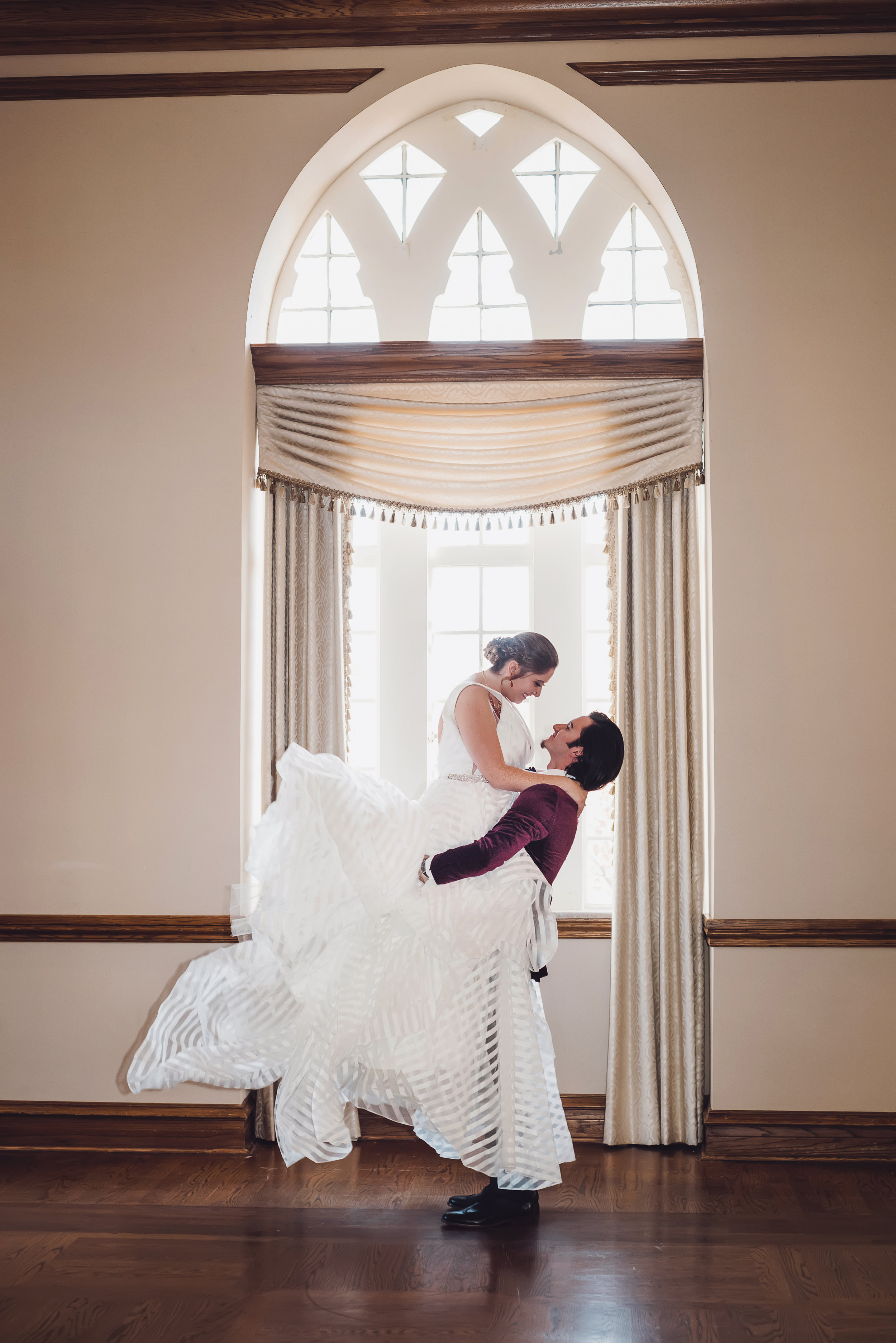 Classic Red and White Wedding -- University of Oklahoma Wedding