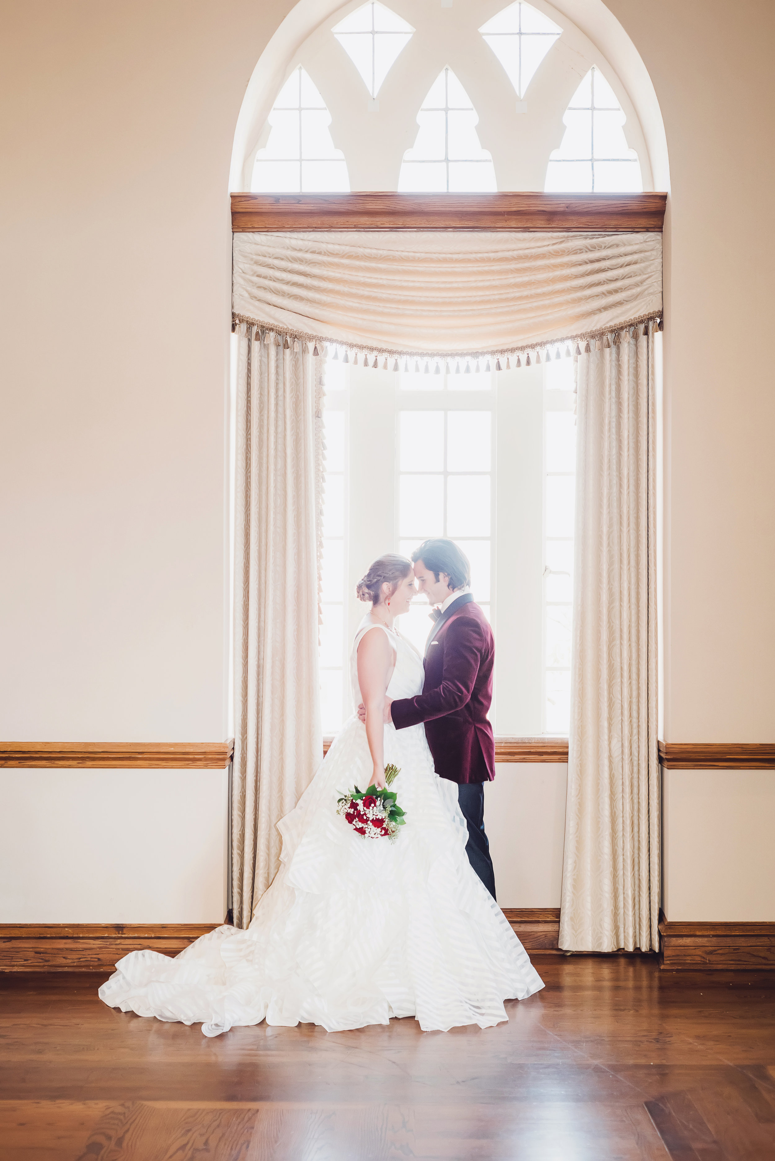 Classic Red and White Wedding -- University of Oklahoma Wedding