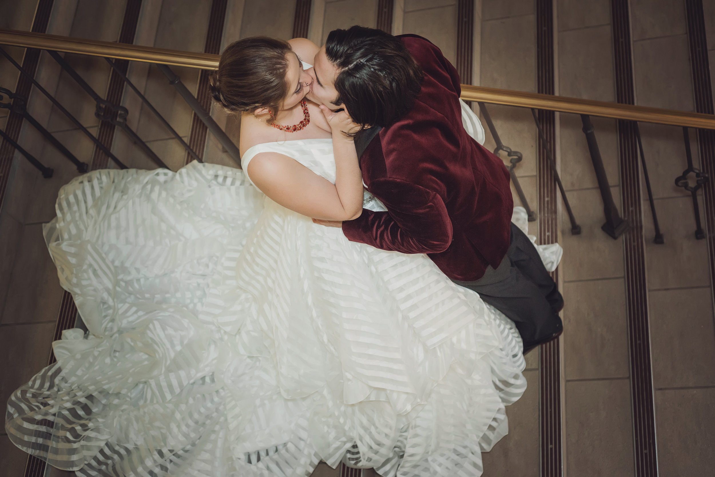 Classic Red and White Wedding -- University of Oklahoma Wedding