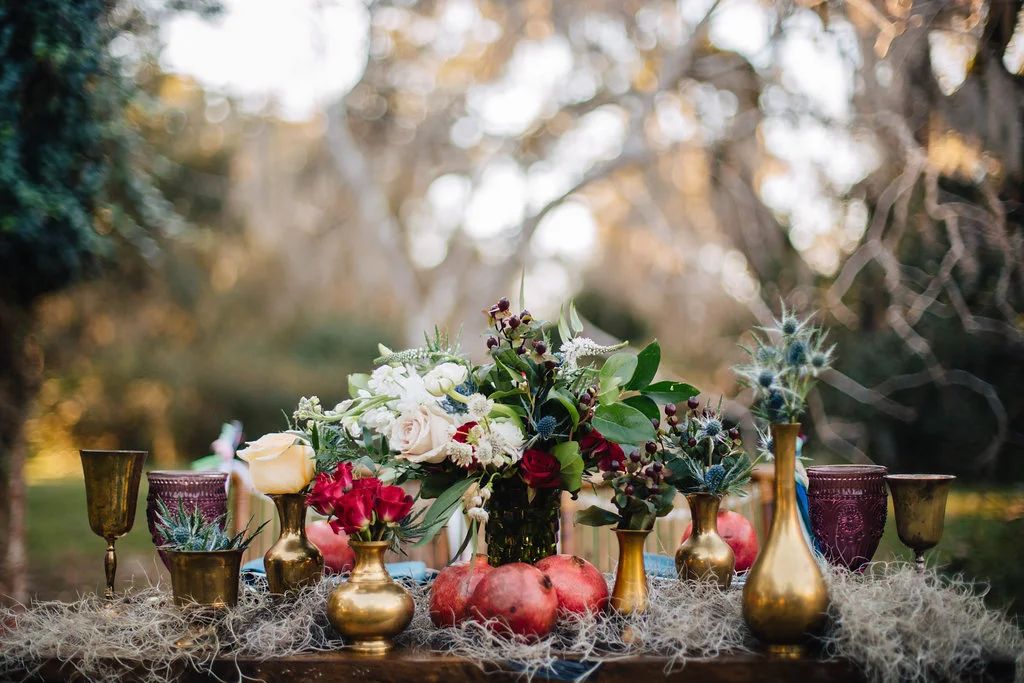 A Jewel-Toned Vintage Plantation Wedding — The Overwhelmed Bride Wedding Blog