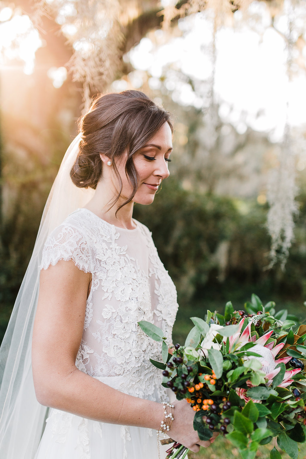 A Jewel-Toned Vintage Plantation Wedding — The Overwhelmed Bride ...