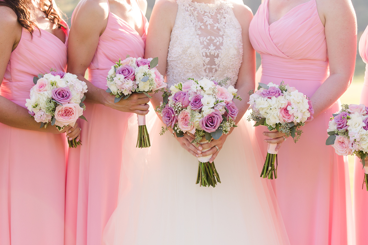 Pink Wedding - Golf Course Wedding — The Overwhelmed Bride Wedding Blog