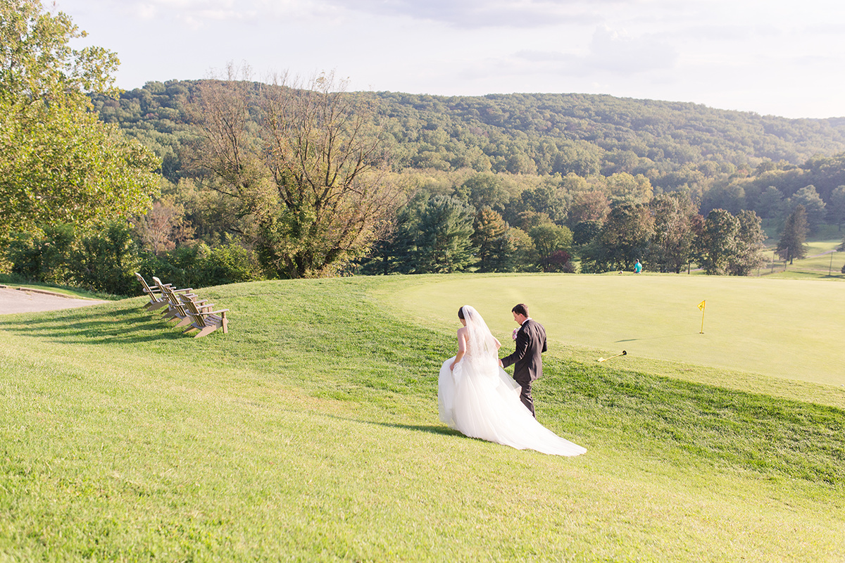 Pink Wedding - Golf Course Wedding — The Overwhelmed Bride Wedding Blog