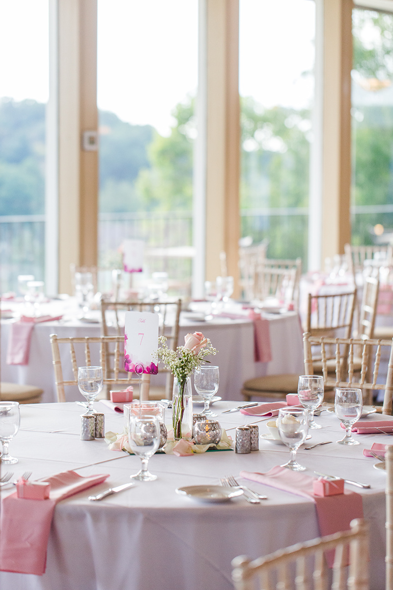 Pink Wedding - Golf Course Wedding — The Overwhelmed Bride Wedding Blog