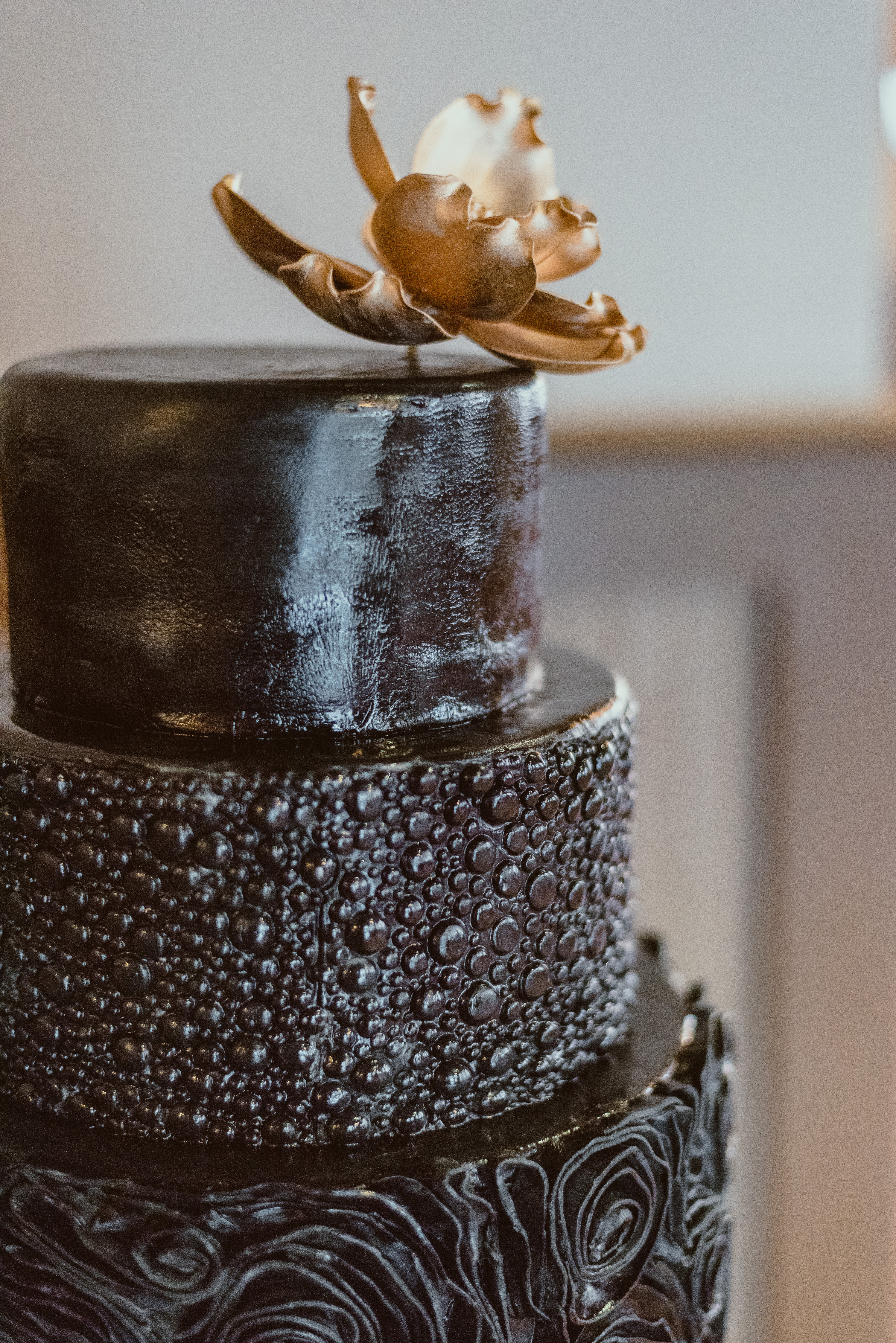 Black and Gold New Year’s Eve Wedding - The Overwhelmed Bride Wedding Blog