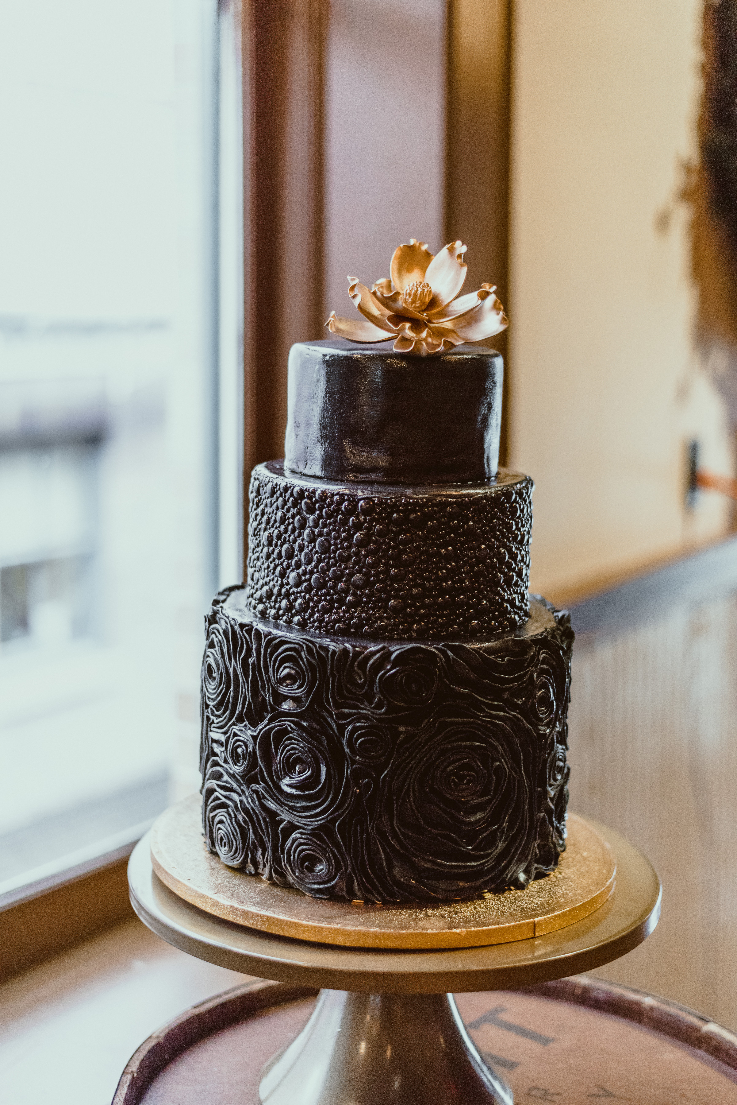 Black and Gold New Year’s Eve Wedding - The Overwhelmed Bride Wedding Blog