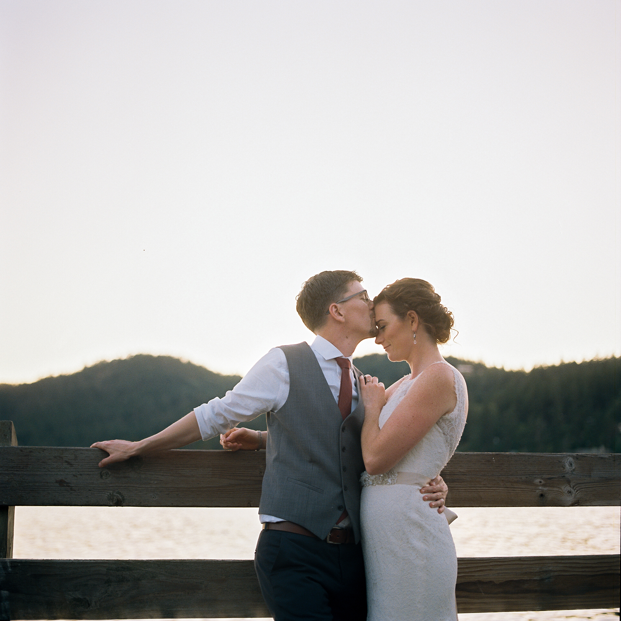 Plum Burgundy Wedding — San Juan Islands Wedding Oddfellows Hall — The Overwhelmed Bride Wedding Blog