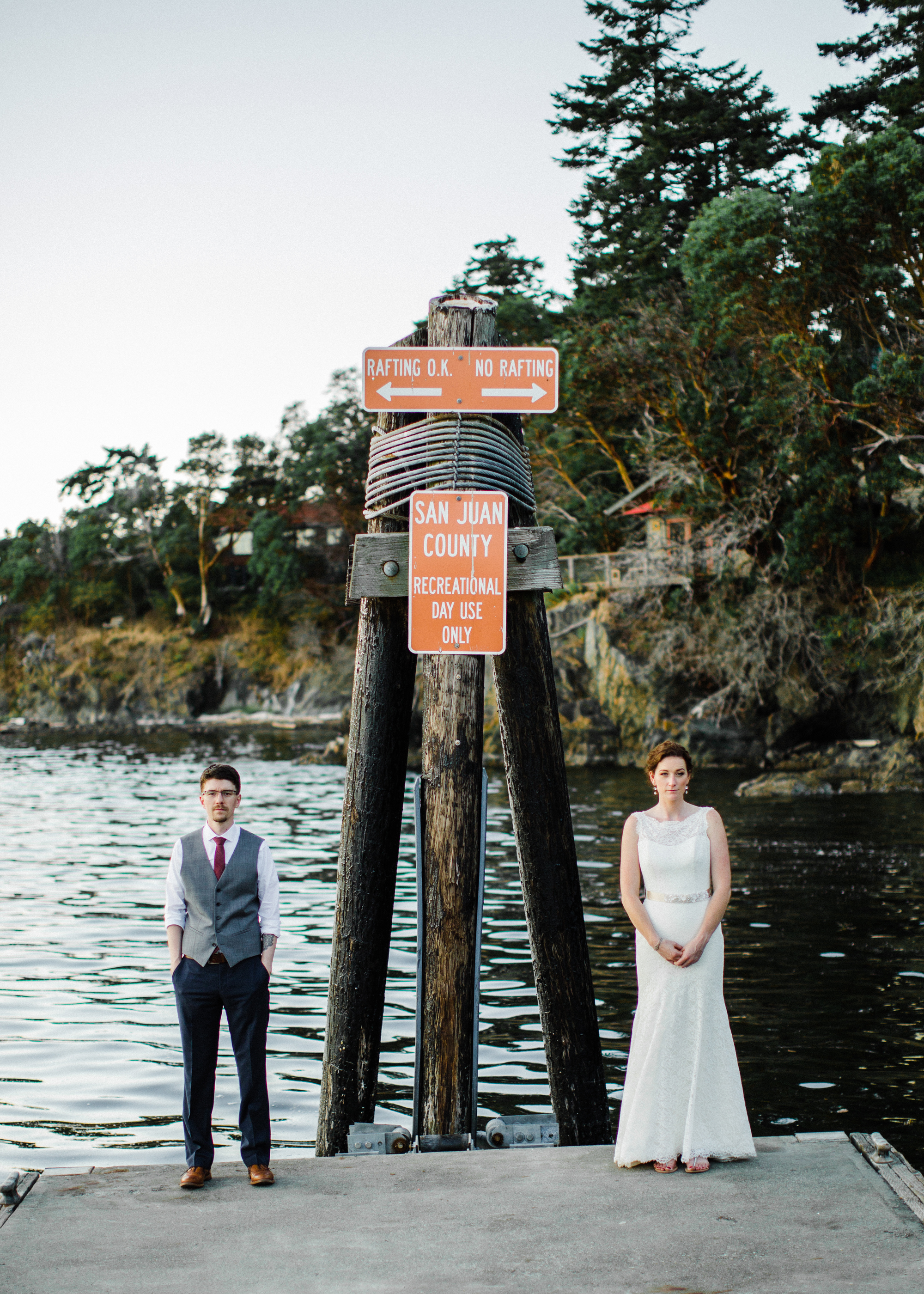 Plum Burgundy Wedding — San Juan Islands Wedding Oddfellows Hall — The Overwhelmed Bride Wedding Blog