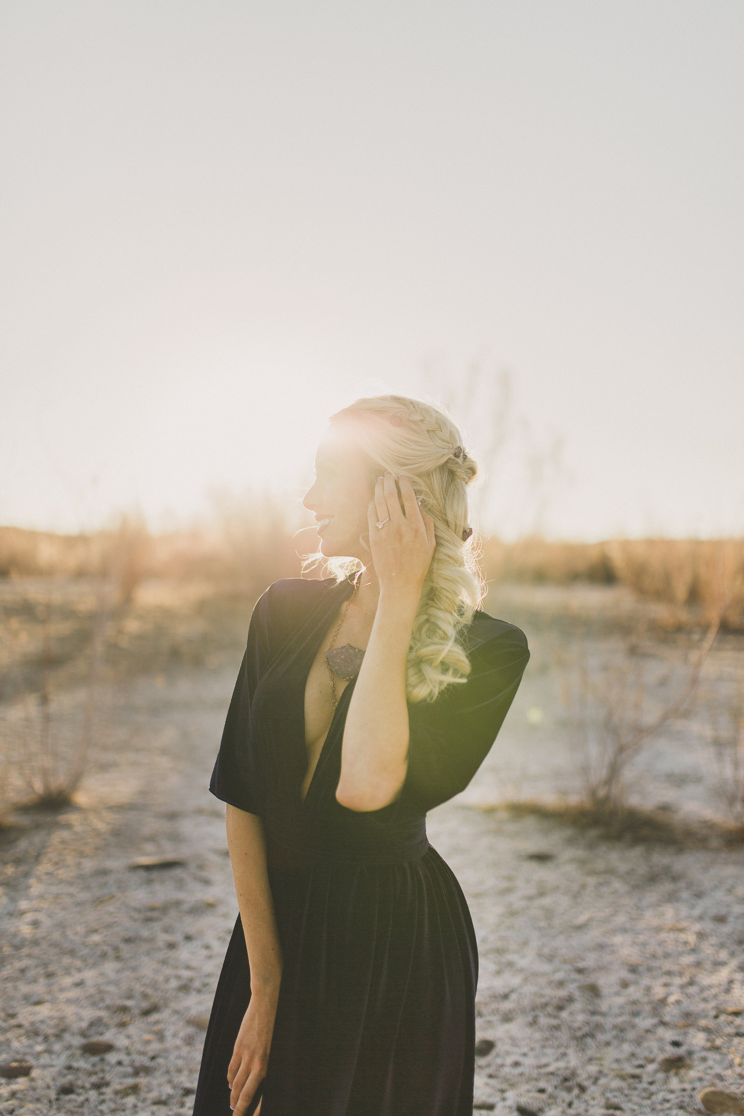 A Gorgeous Las Vegas Desert Engagement — The Overwhelmed Bride ...