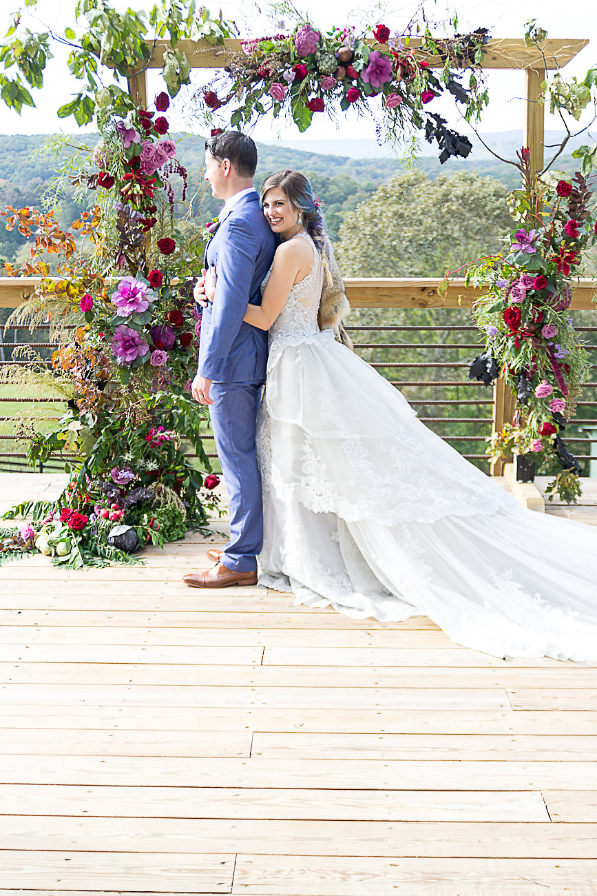 Burgundy and Gold  North Georgia Farm Wedding - Lewallen Farms Wedding — The Overwhelmed Bride Wedding Blog