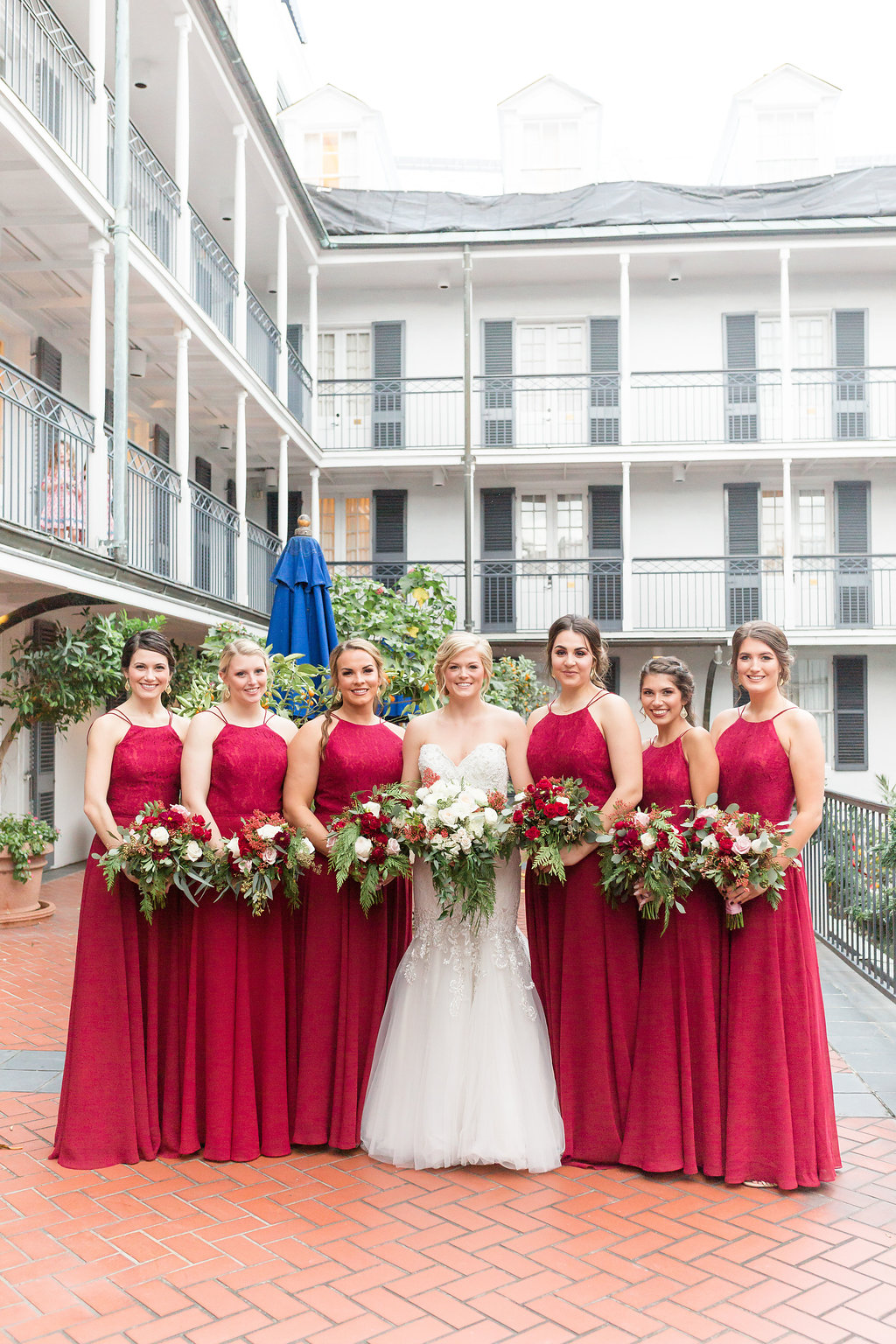 New Orleans Wedding - Red and White Wedding — The Overwhelmed Bride Wedding Blog