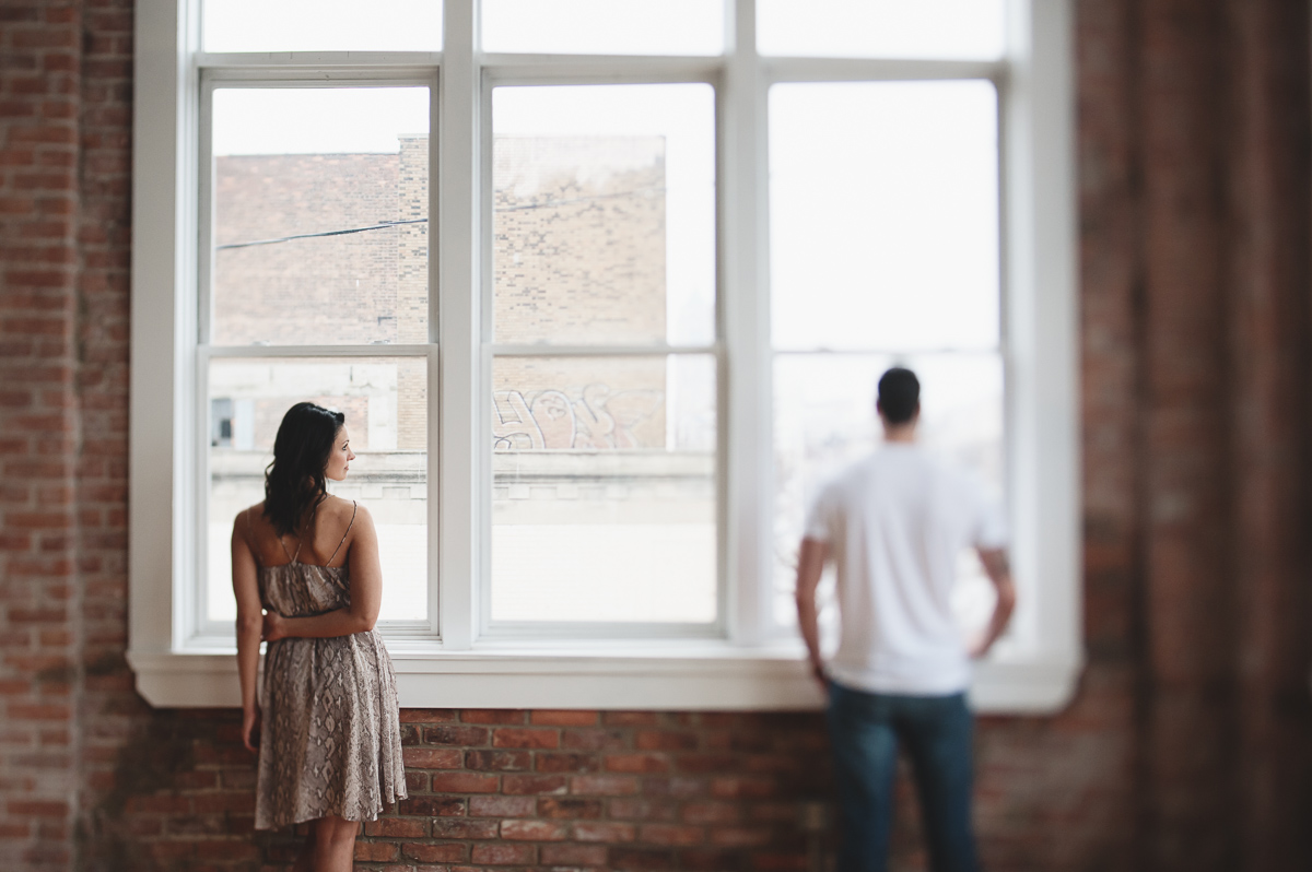 At Home Engagement Photos - The Overwhelmed Bride Wedding Blog