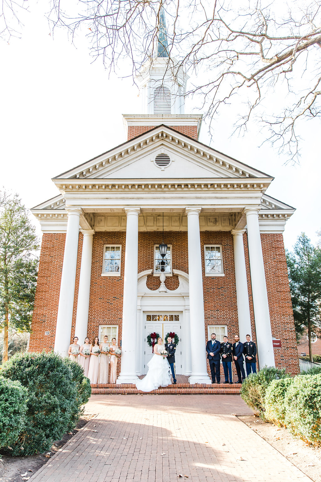 Navy + White Military Wedding - Raleigh, North Carolina Wedding Venue The Royal — The Overwhelmed Bride Wedding Blog