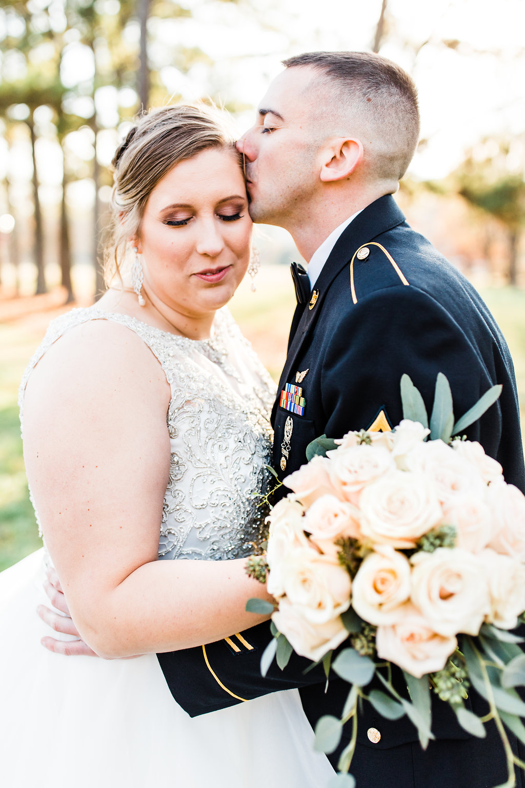 Navy + White Military Wedding - Raleigh, North Carolina Wedding Venue The Royal — The Overwhelmed Bride Wedding Blog