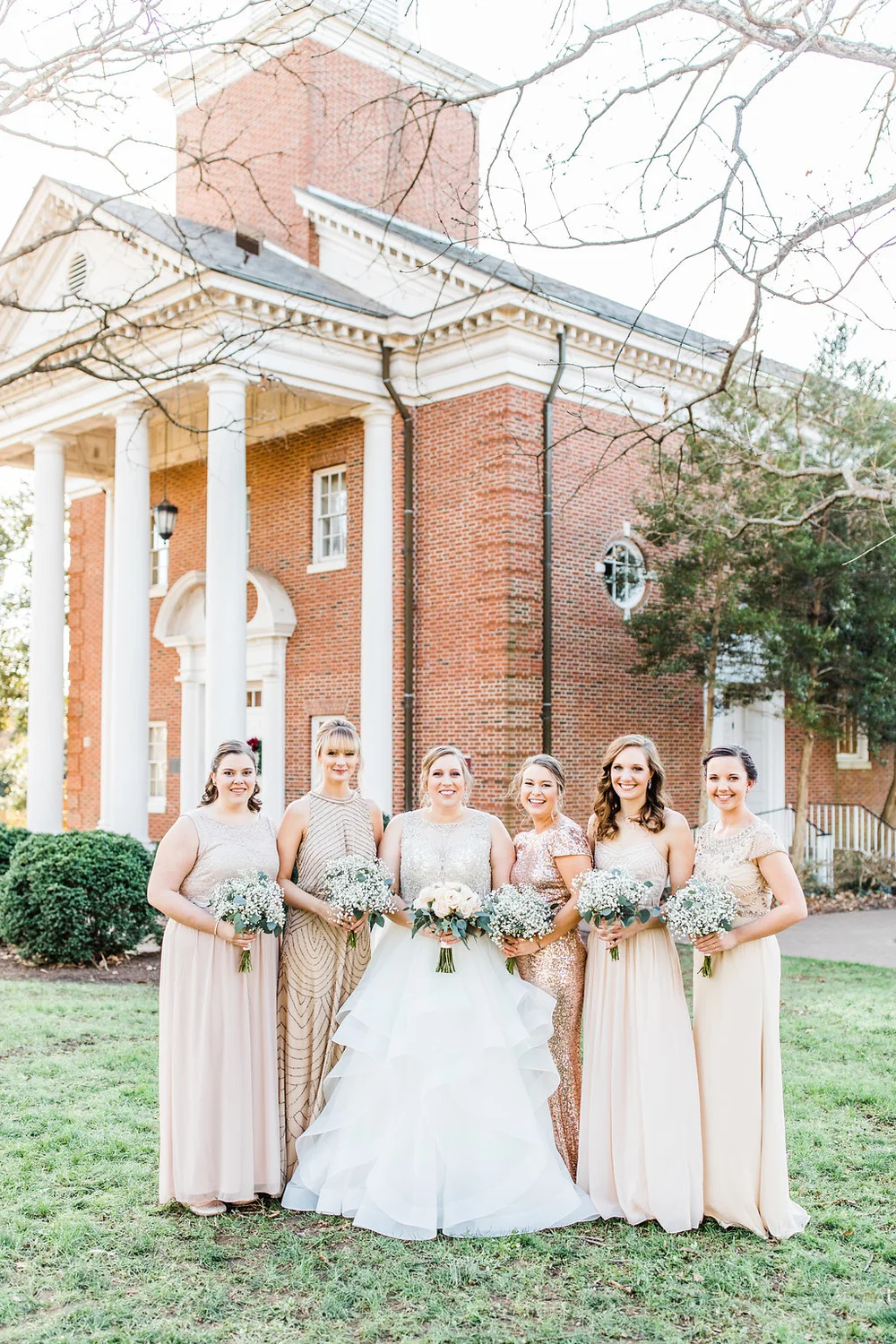 magenta long bridesmaid dresses KissProm main image 1