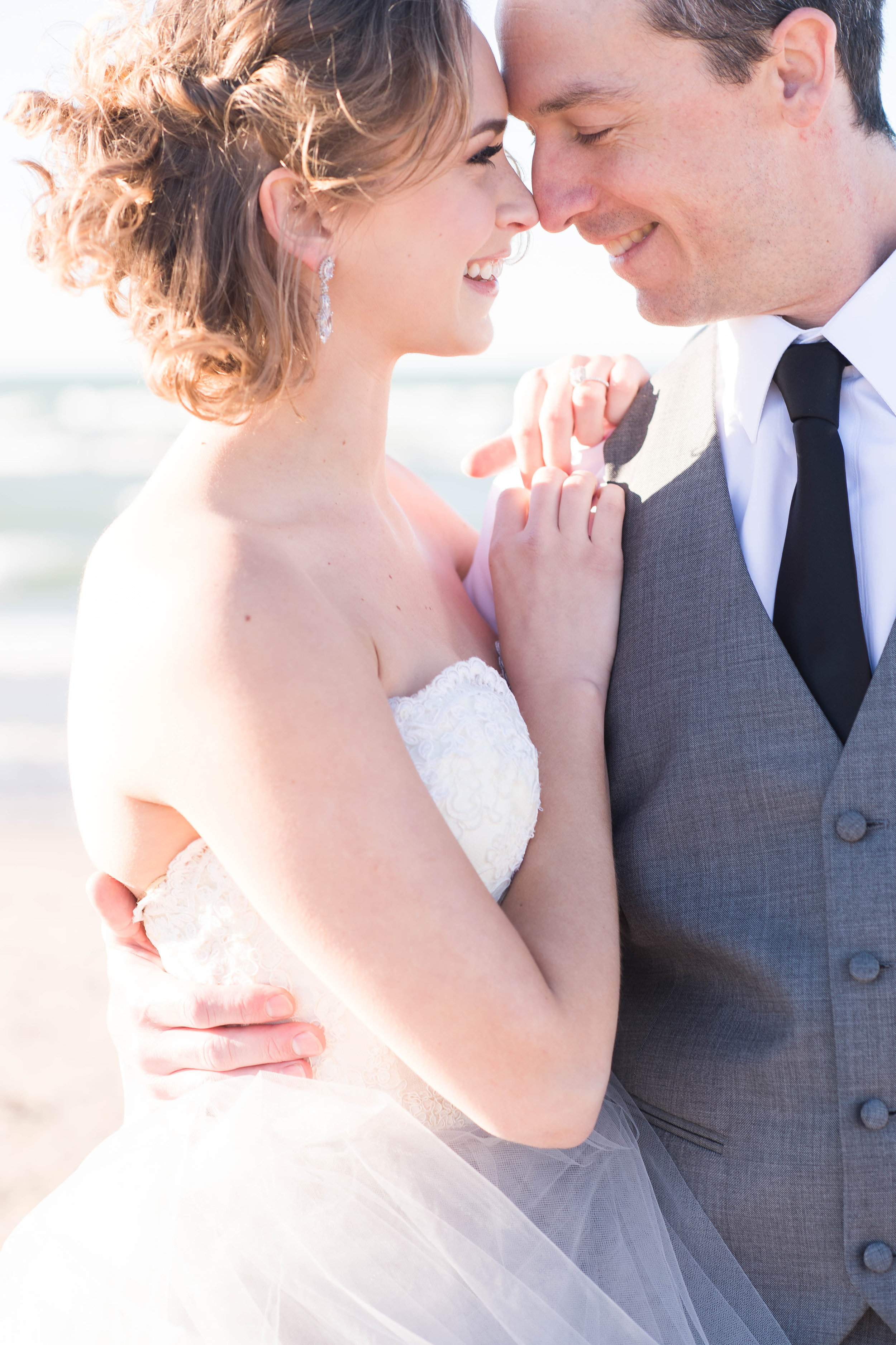 Dancer-Ballerina Bride - Beach Wedding Photos — The Overwhelmed Bride Wedding Blog