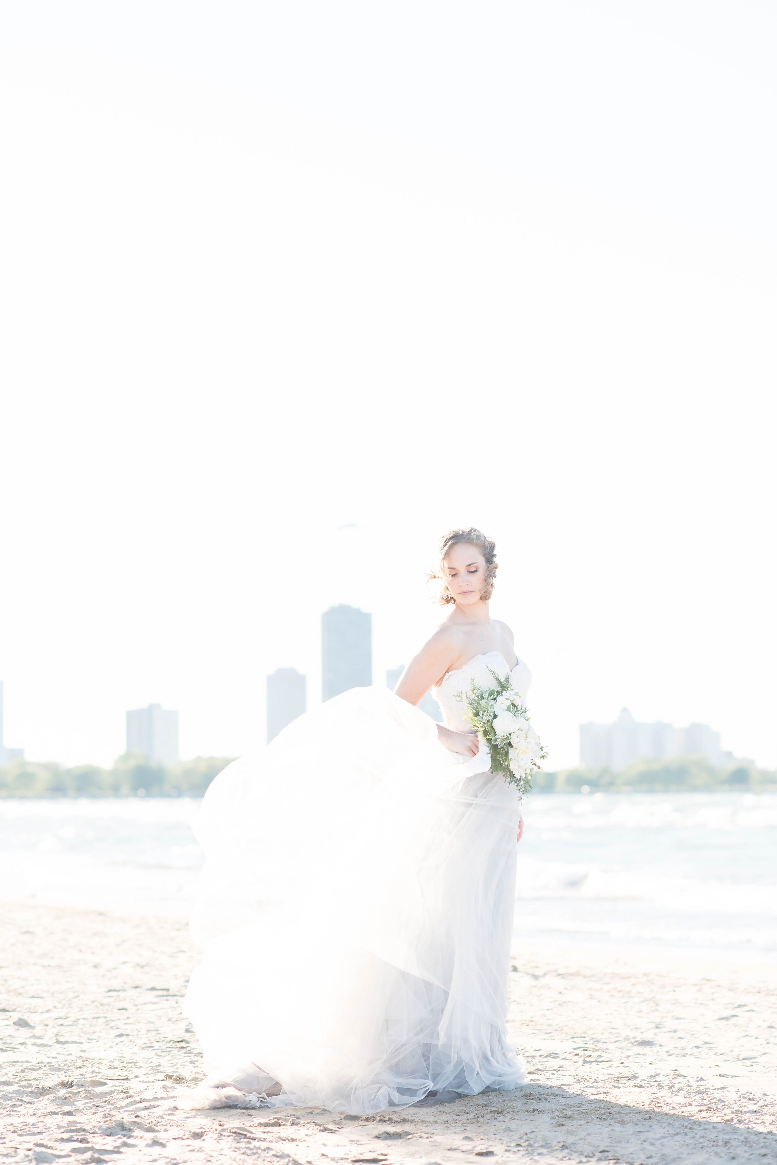 Dancer-Ballerina Bride - Beach Wedding Photos — The Overwhelmed Bride Wedding Blog