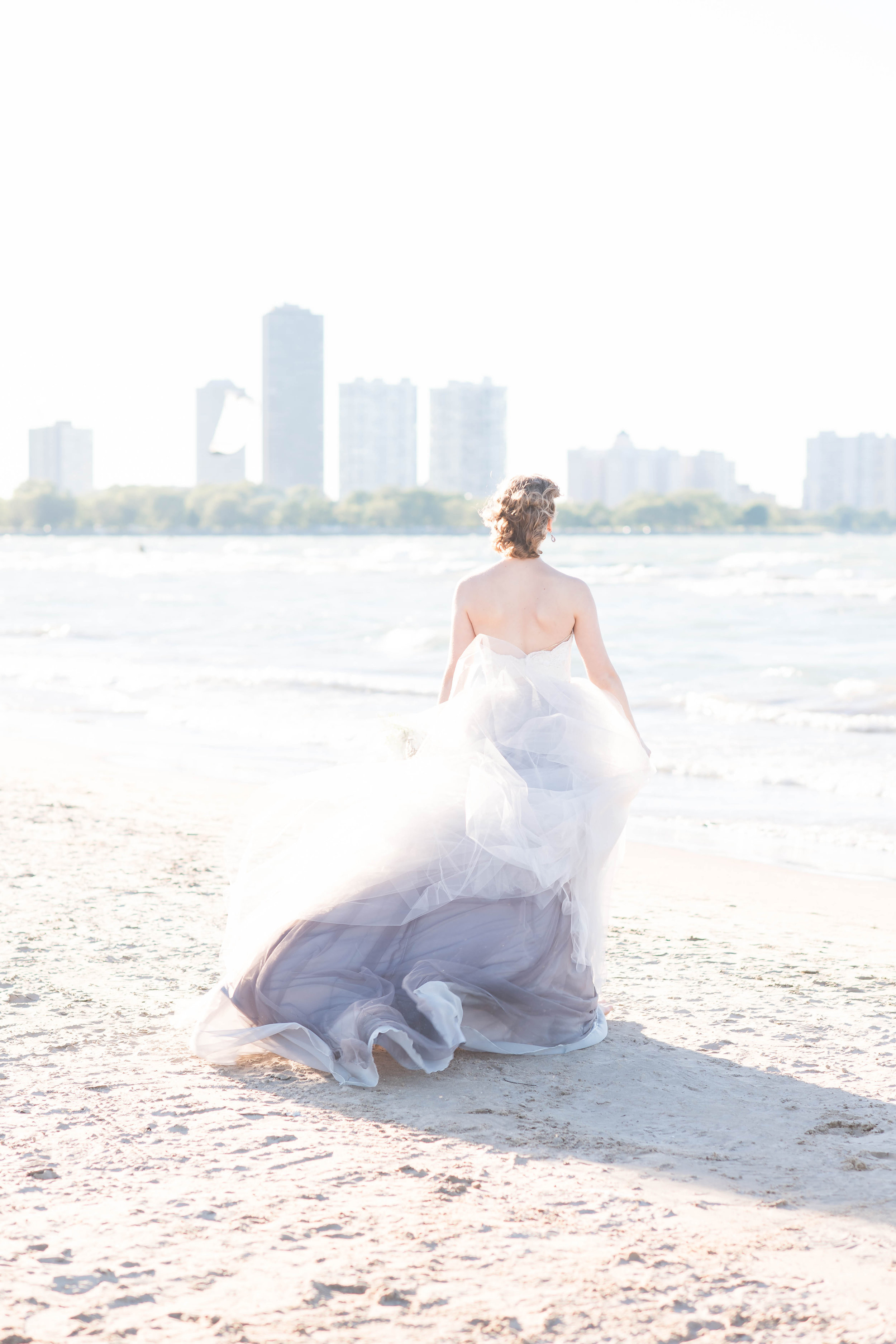 Dancer-Ballerina Bride - Beach Wedding Photos — The Overwhelmed Bride Wedding Blog