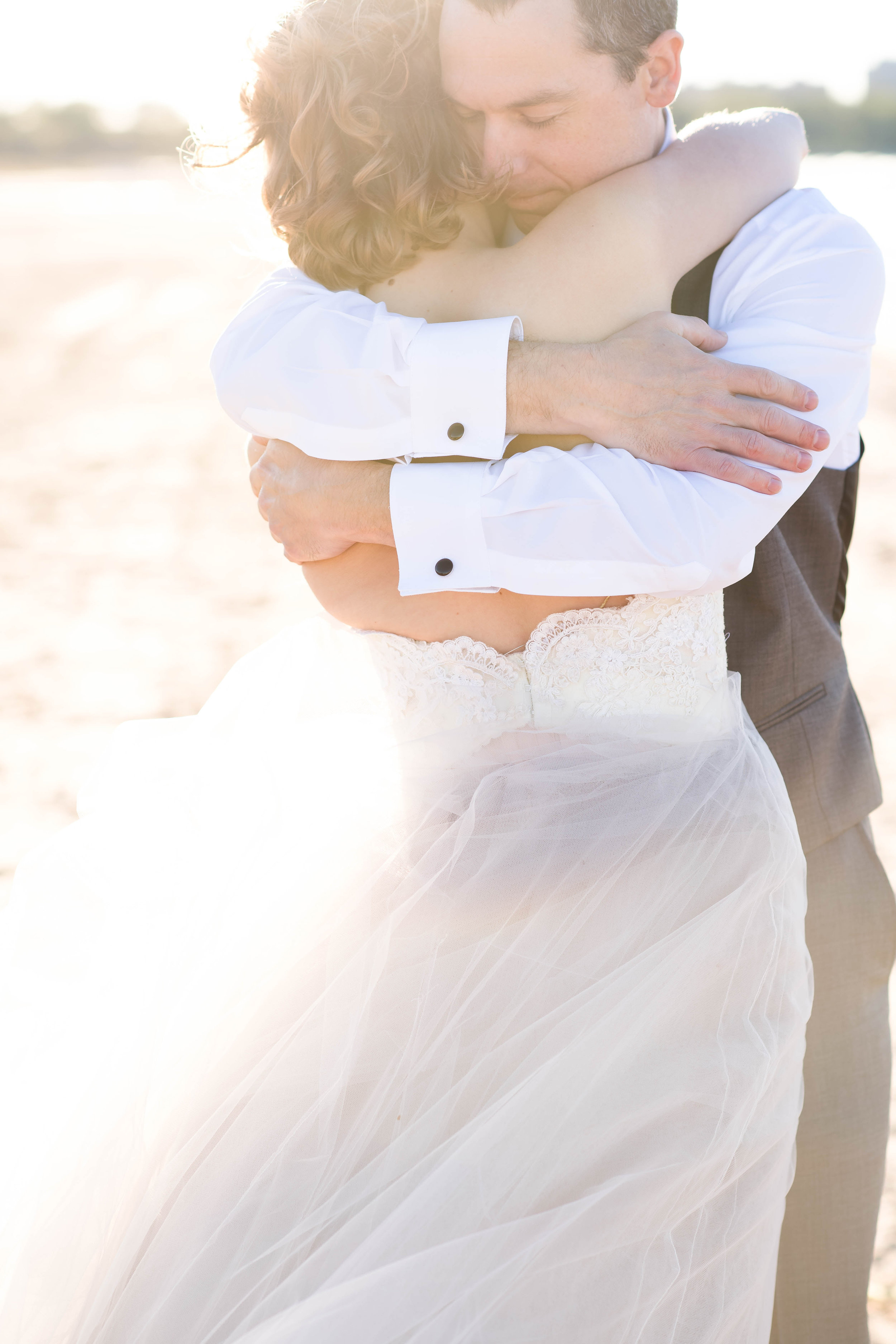 Dancer-Ballerina Bride - Beach Wedding Photos — The Overwhelmed Bride Wedding Blog