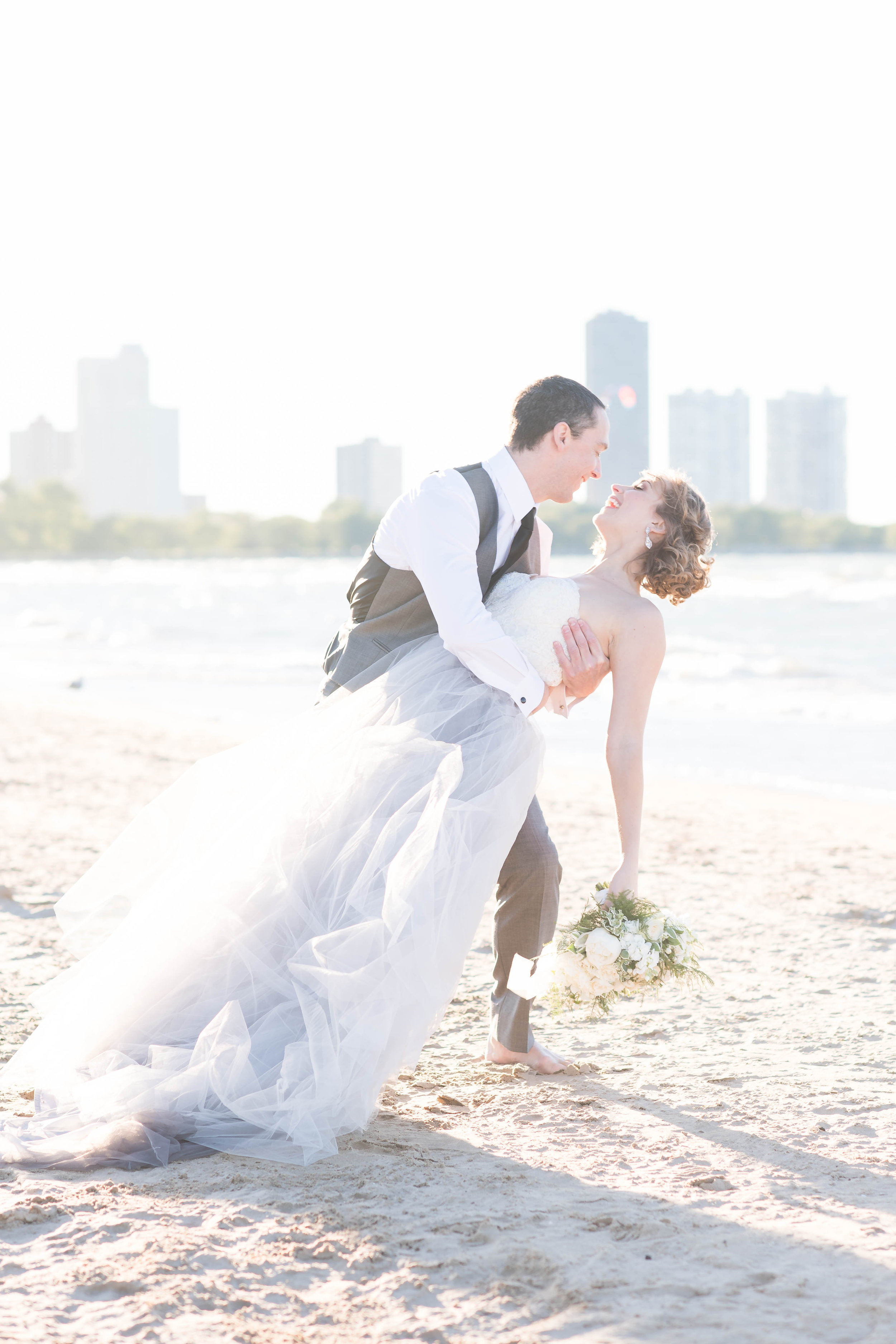 Dancer-Ballerina Bride - Beach Wedding Photos — The Overwhelmed Bride Wedding Blog