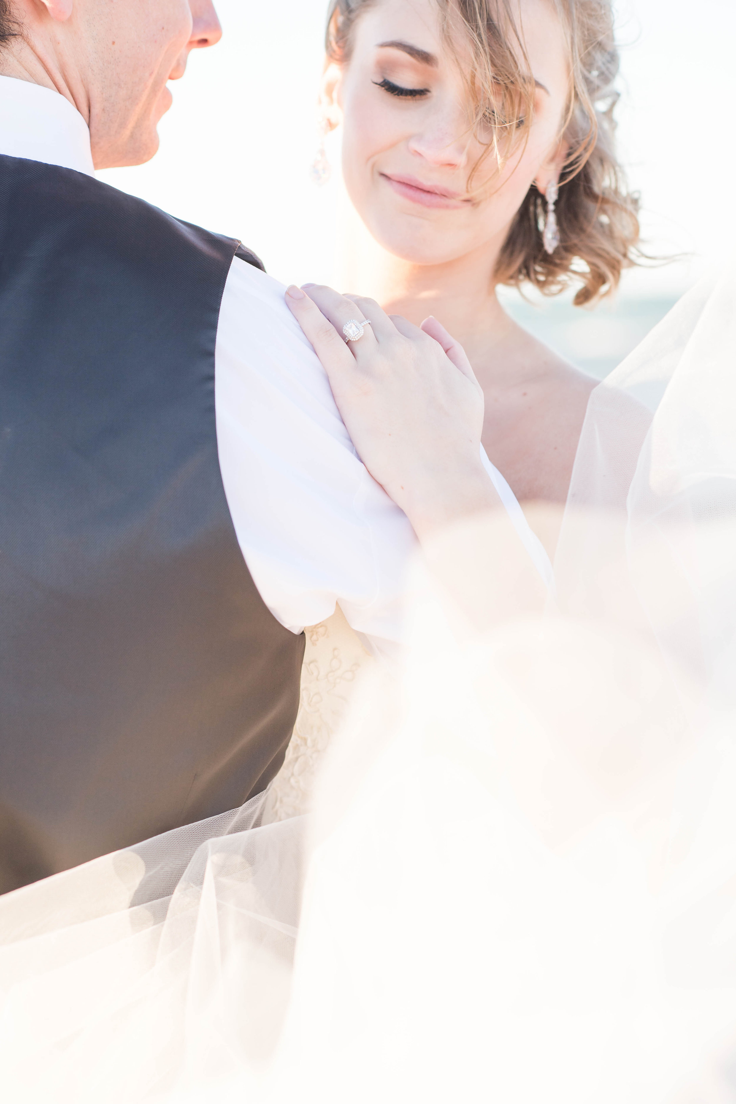 Dancer-Ballerina Bride - Beach Wedding Photos — The Overwhelmed Bride Wedding Blog