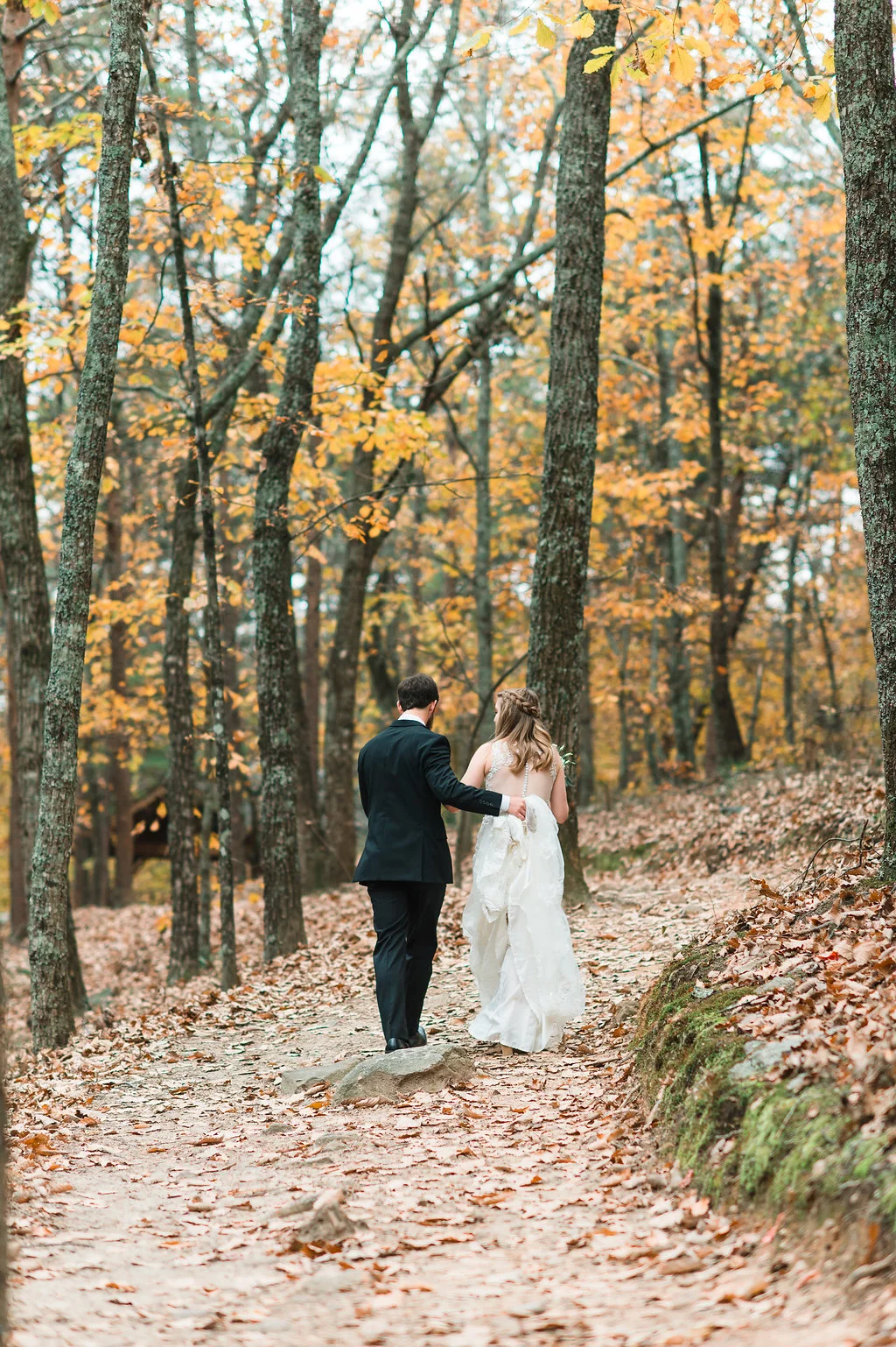 A North Georgia Outdoor Elopement - The Overwhelmed Bride Wedding Blog
