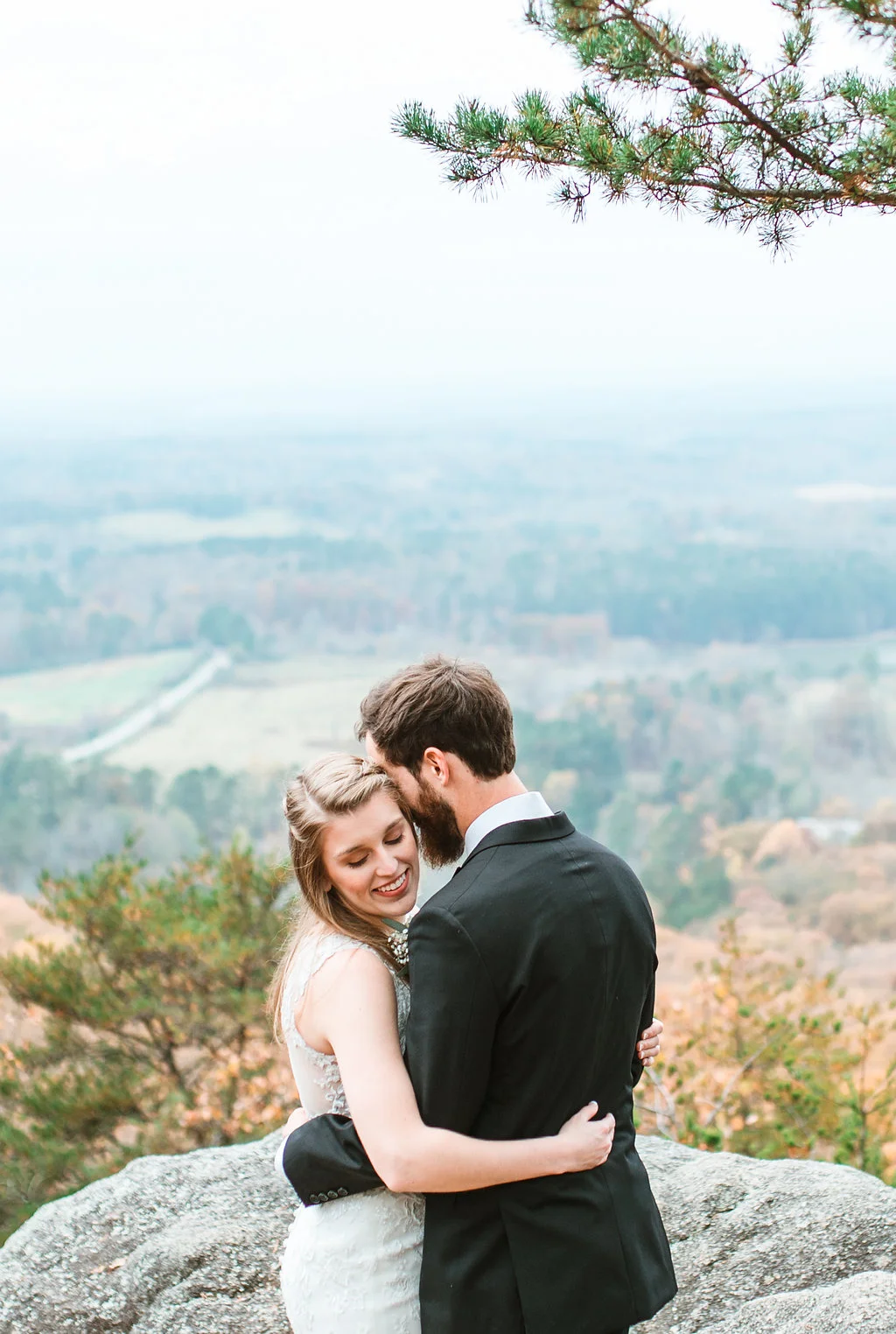 A North Georgia Outdoor Elopement - The Overwhelmed Bride Wedding Blog