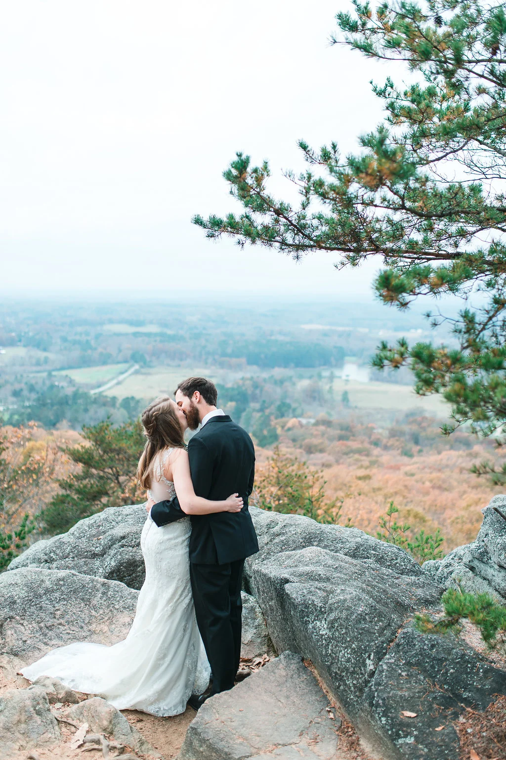 A North Georgia Outdoor Elopement - The Overwhelmed Bride Wedding Blog