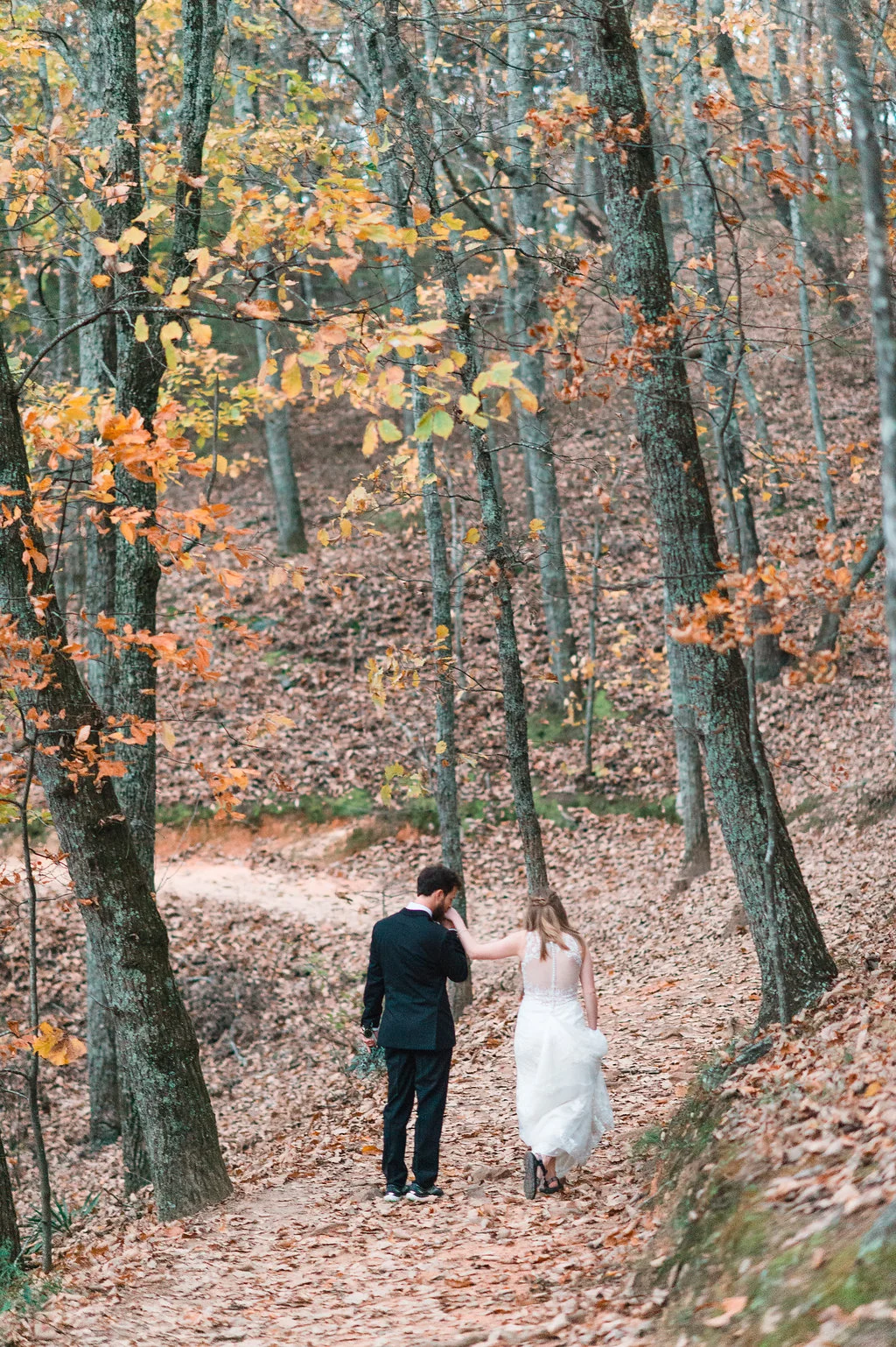 A North Georgia Outdoor Elopement - The Overwhelmed Bride Wedding Blog