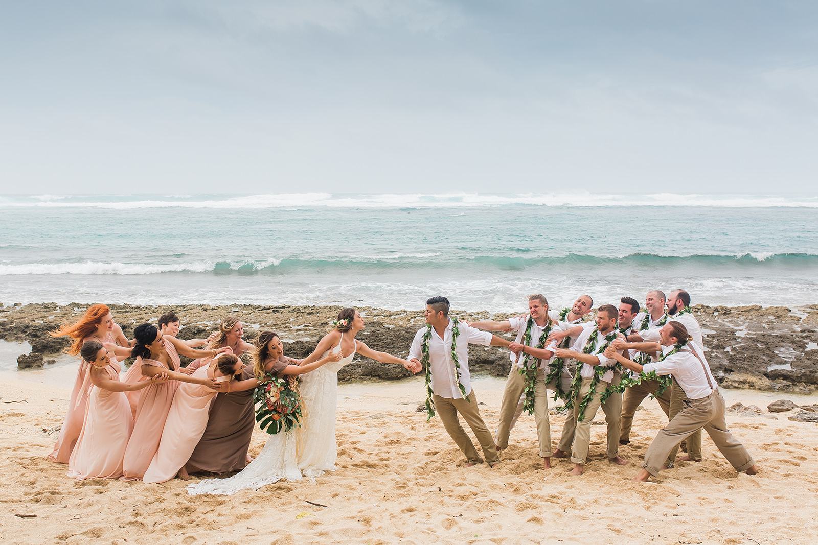 A Turtle Bay Resort Oahu Beach Wedding - The Overwhelmed Bride Wedding Blog