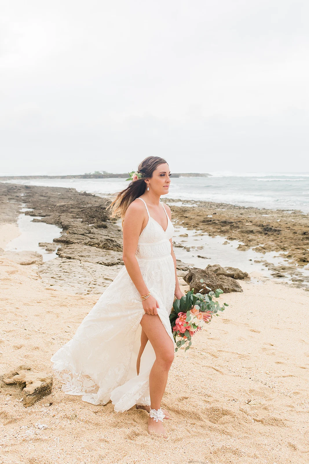 A Turtle Bay Resort Oahu Beach Wedding - The Overwhelmed Bride Wedding Blog