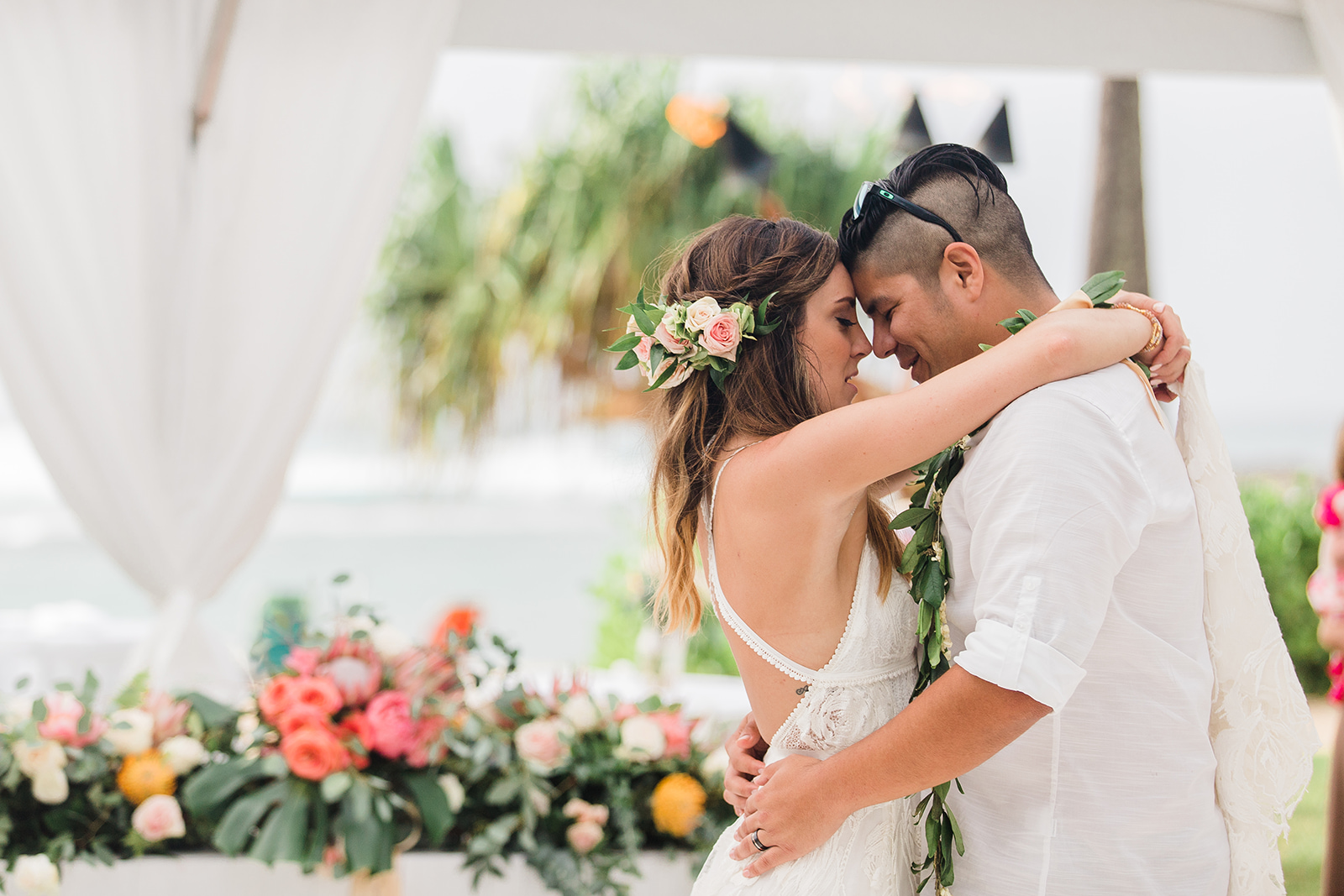 A Turtle Bay Resort Oahu Beach Wedding - The Overwhelmed Bride Wedding Blog