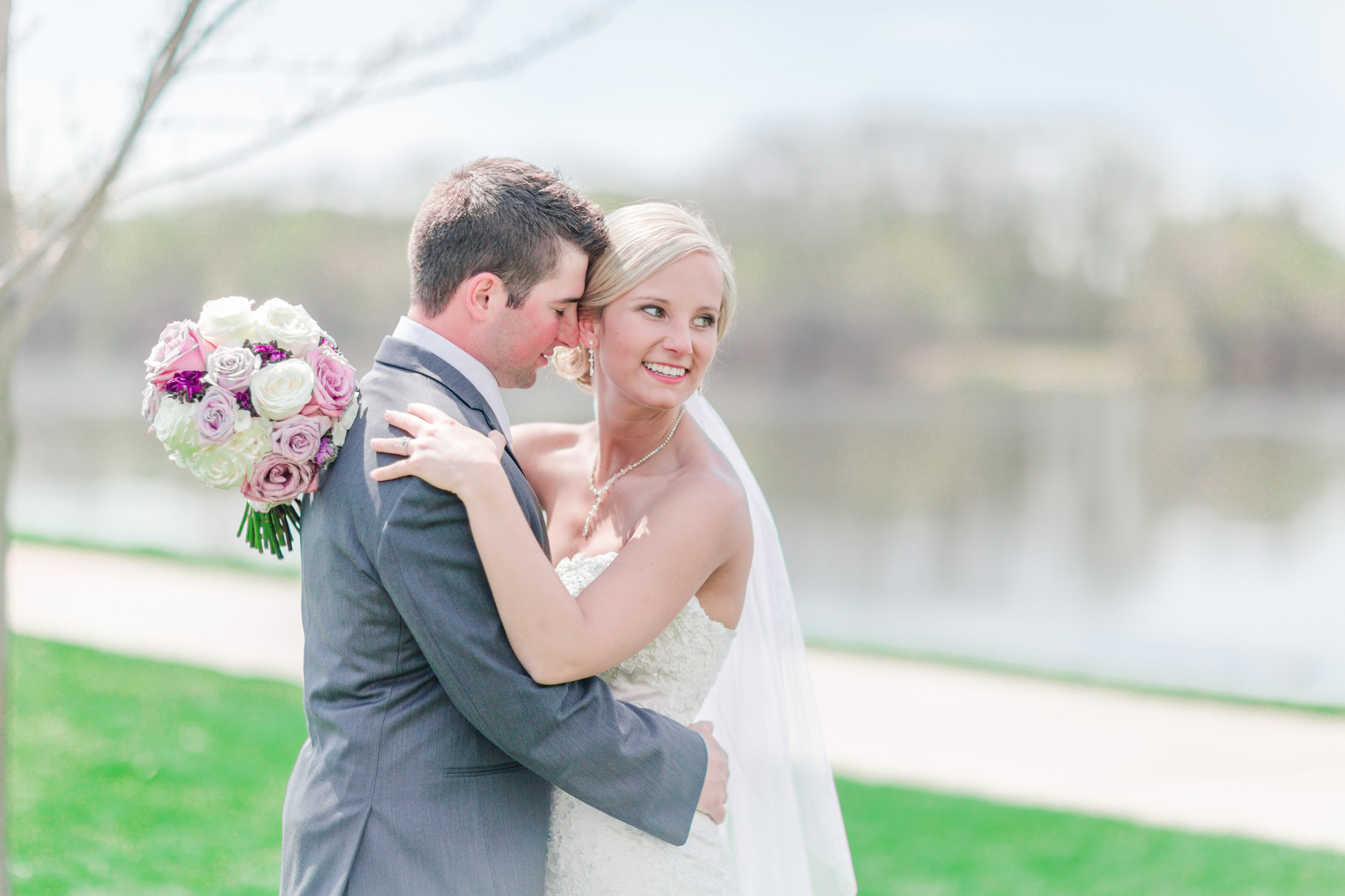 A White + Lilac Romantic Wisconsin Wedding - The Overwhelmed Bride Wedding Blog