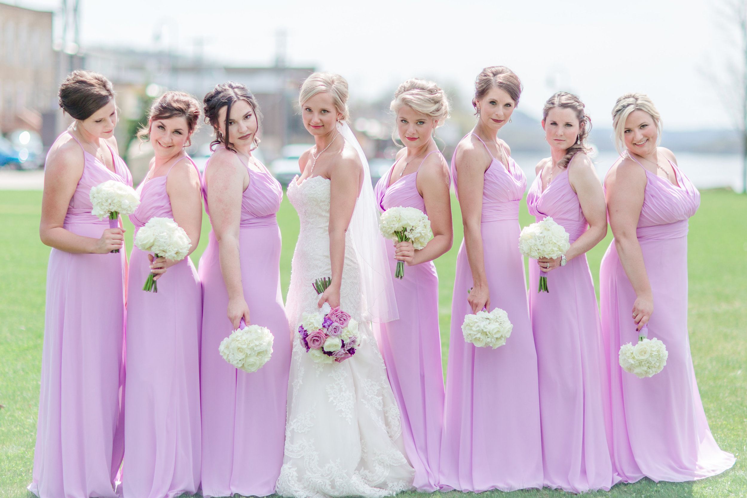 A White + Lilac Romantic Wisconsin Wedding - The Overwhelmed Bride Wedding Blog