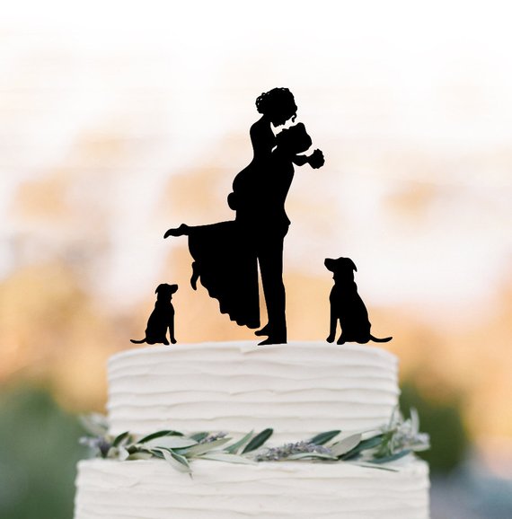 Unique Wedding Cake Toppers - The Overwhelmed Bride Wedding Blog 