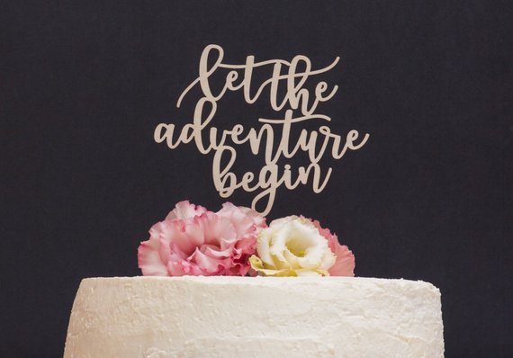 Unique Wedding Cake Toppers - The Overwhelmed Bride Wedding Blog 