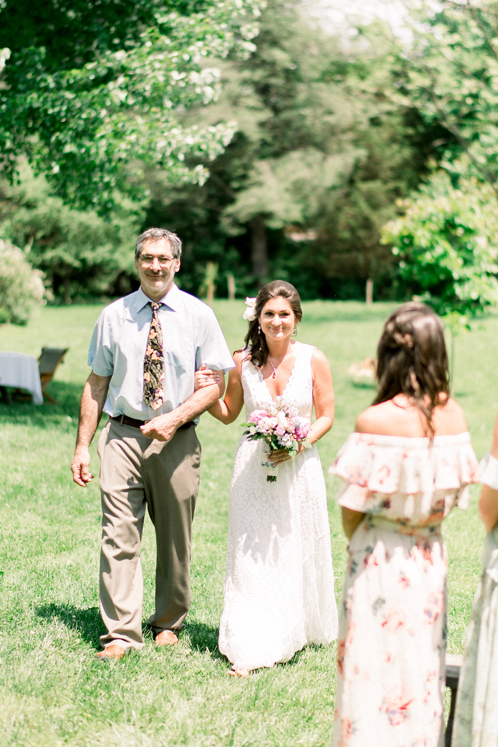 An Intimate Backyard Wedding - The Overwhelmed Bride Wedding Blog