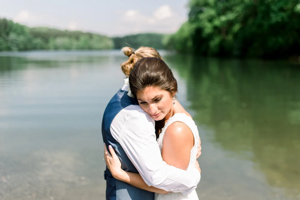 An Intimate Backyard Wedding - The Overwhelmed Bride Wedding Blog