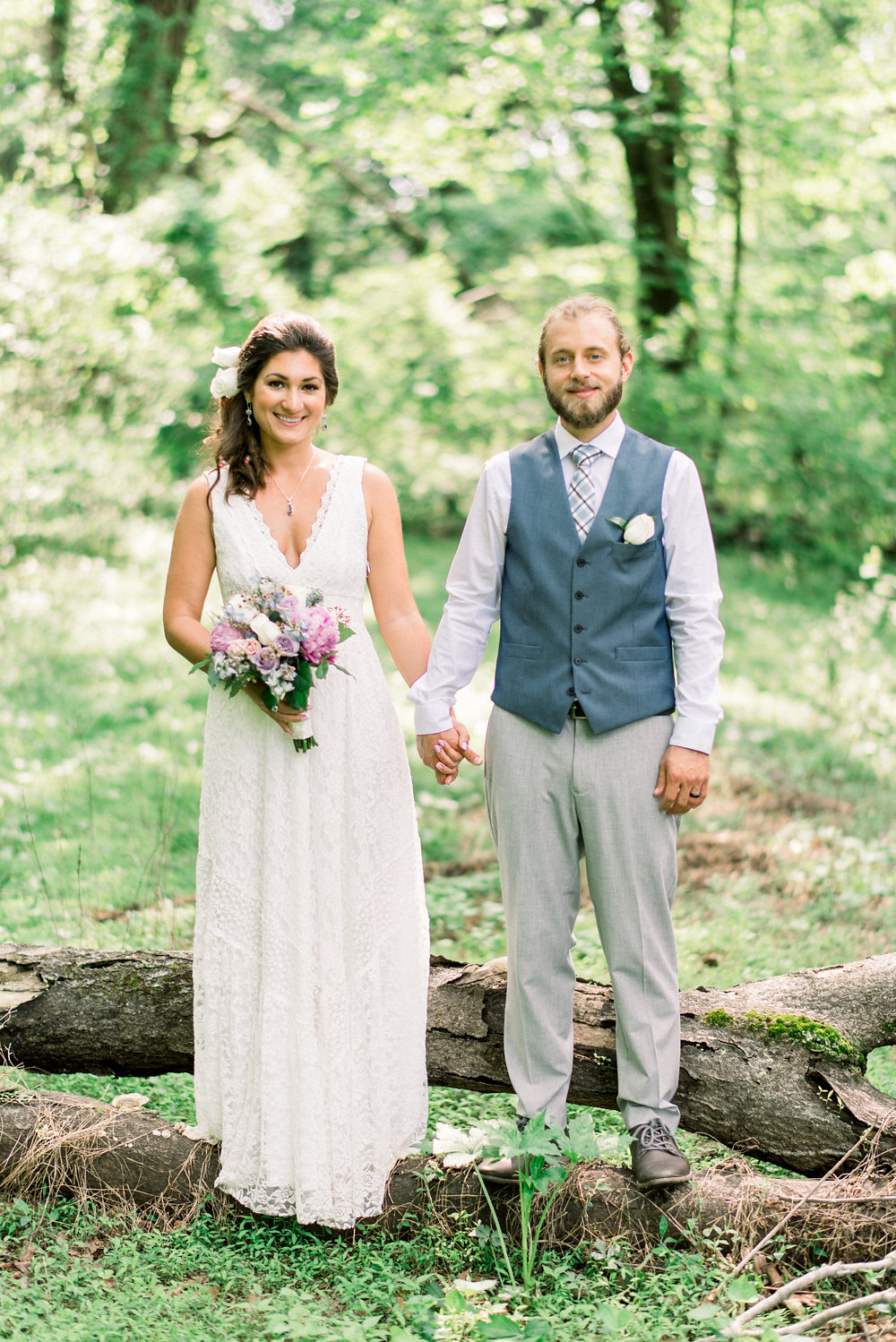 An Intimate Backyard Wedding - The Overwhelmed Bride Wedding Blog