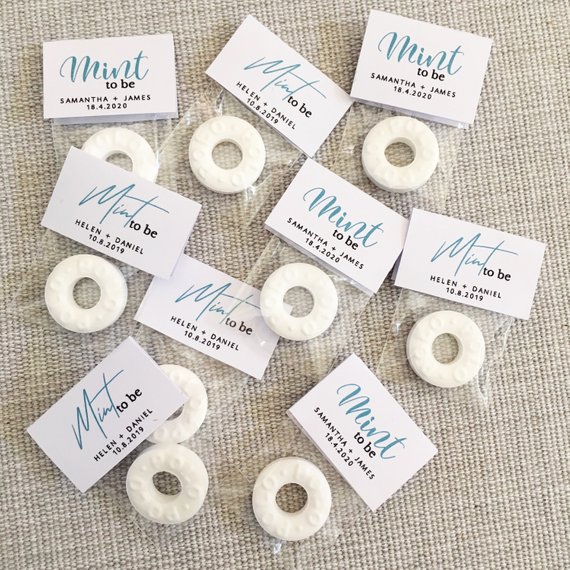 Unique Wedding Favors - The Overwhelmed Bride Wedding Blog