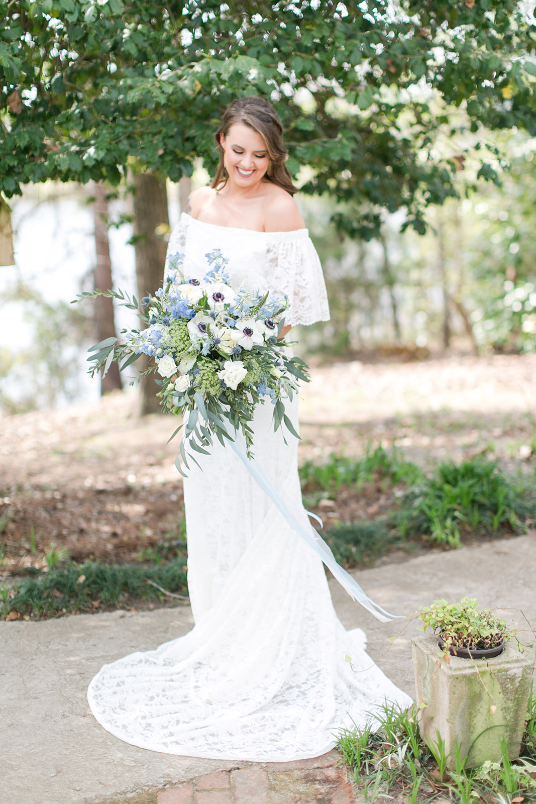 A Garden Georgia Wedding - The Venue at Tryphena’s Garden - The Overwhelmed Bride Wedding Blog