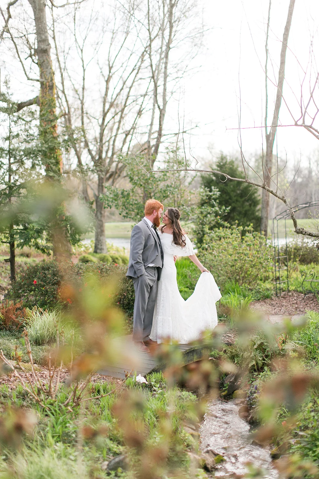 A Garden Georgia Wedding - The Venue at Tryphena’s Garden - The Overwhelmed Bride Wedding Blog