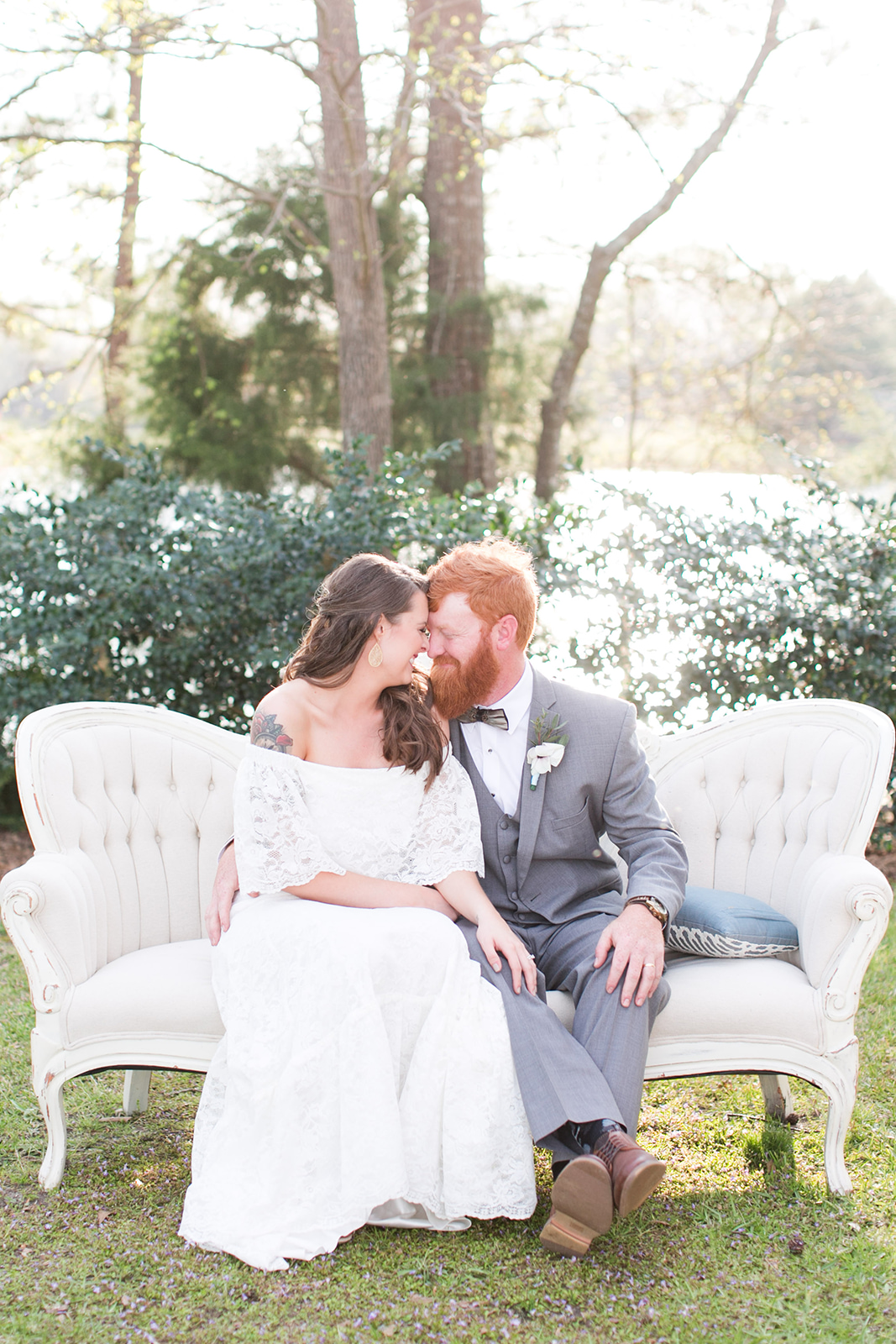 A Garden Georgia Wedding - The Venue at Tryphena’s Garden - The Overwhelmed Bride Wedding Blog