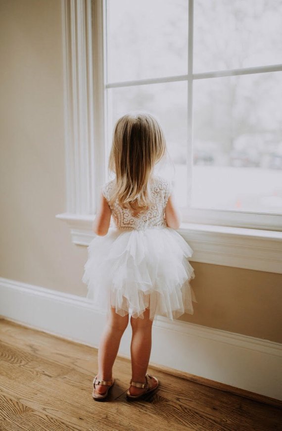 Gorgeous Flower Girl Dresses - The Overwhelmed Bride Wedding Blog 