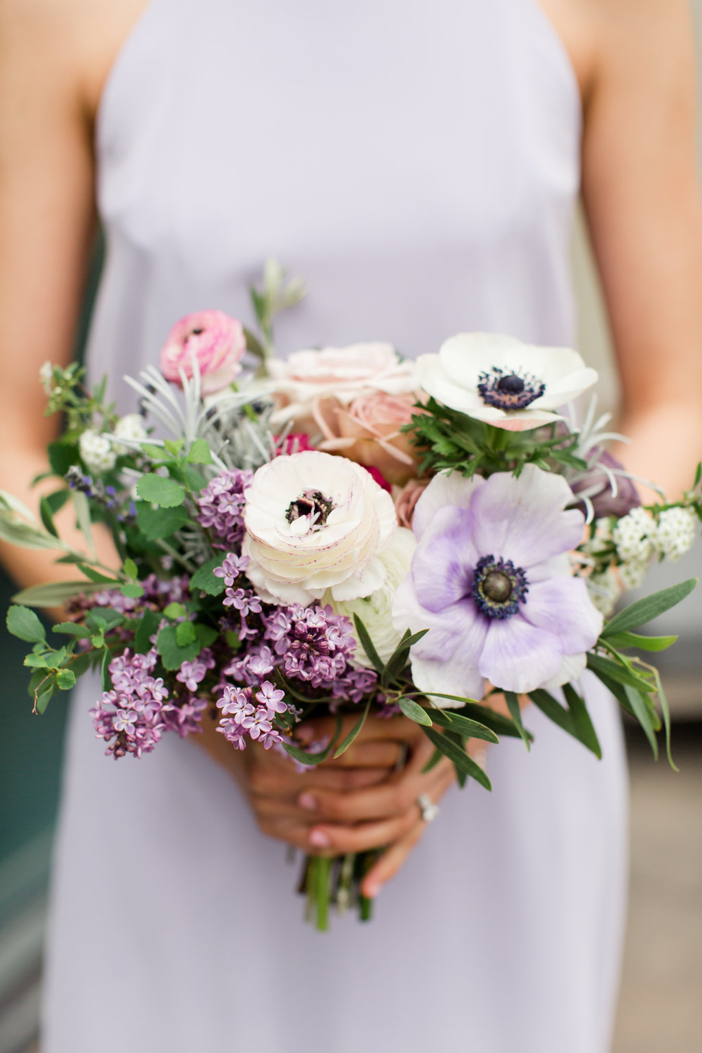 Indianapolis Wedding - Purple Wedding Details - The Overwhelmed Bride Wedding Blog