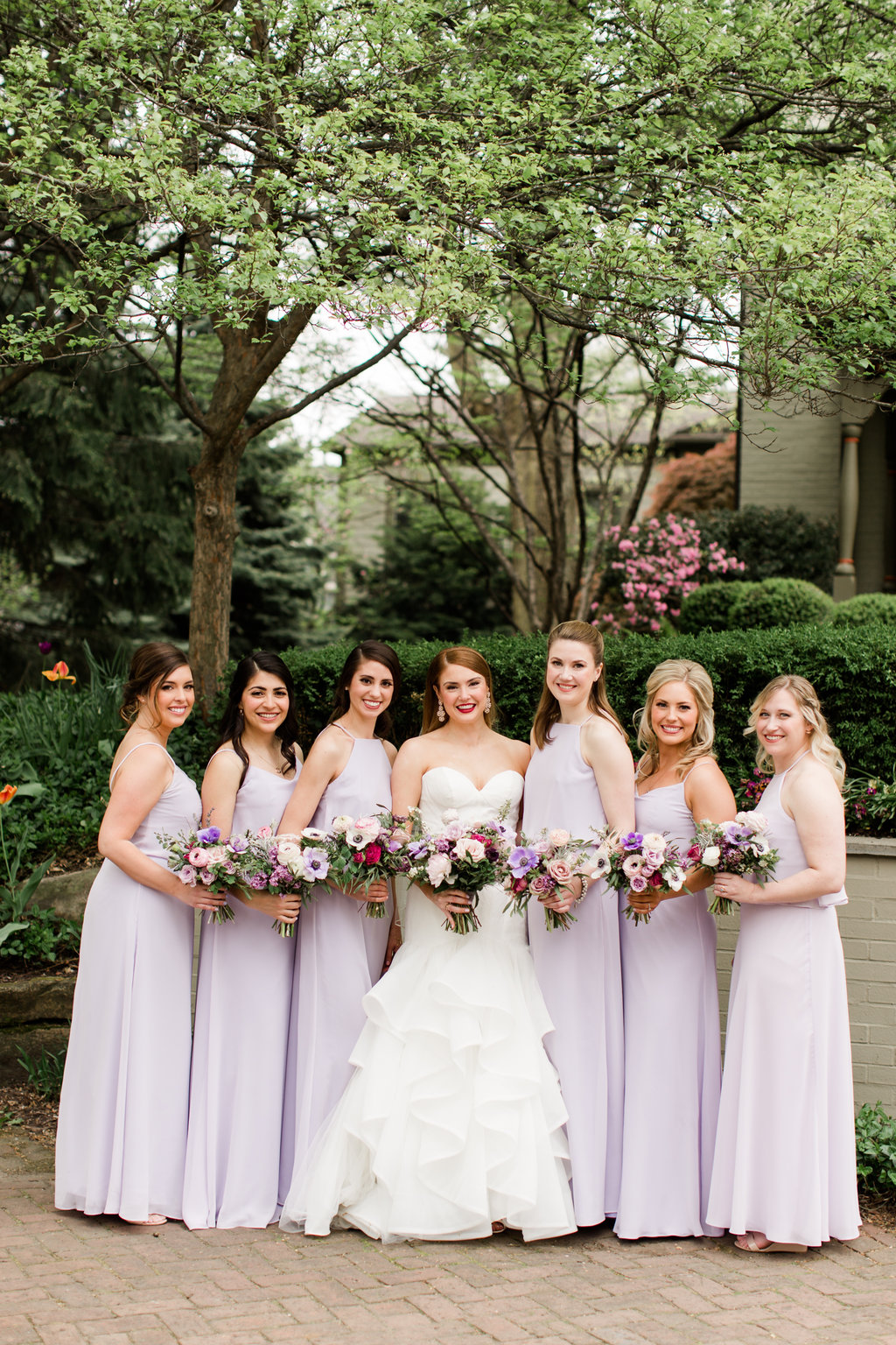 Indianapolis Wedding - Purple Wedding Details - The Overwhelmed Bride Wedding Blog